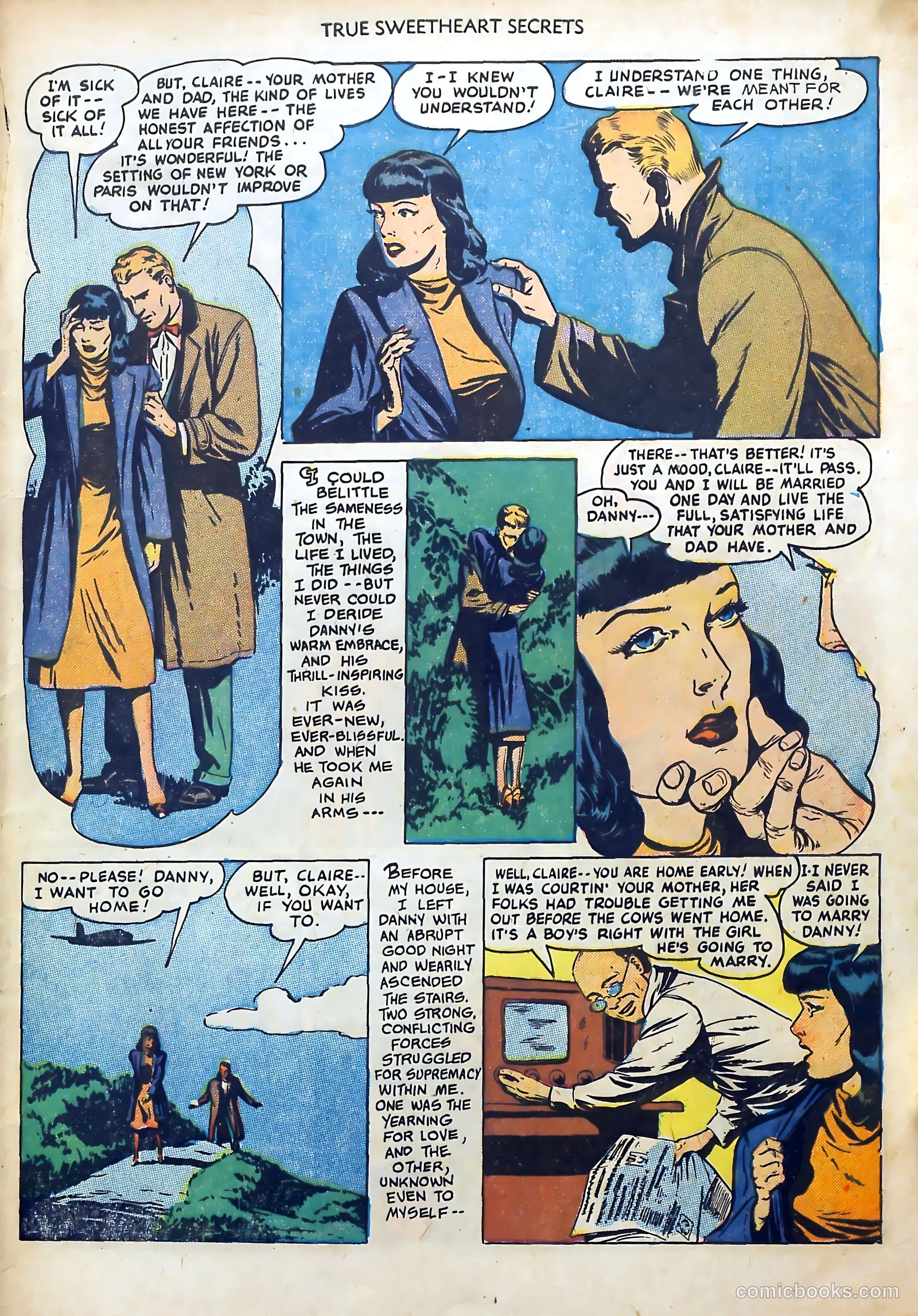 True Sweetheart Secrets #1 (1950) — page 5 of 36