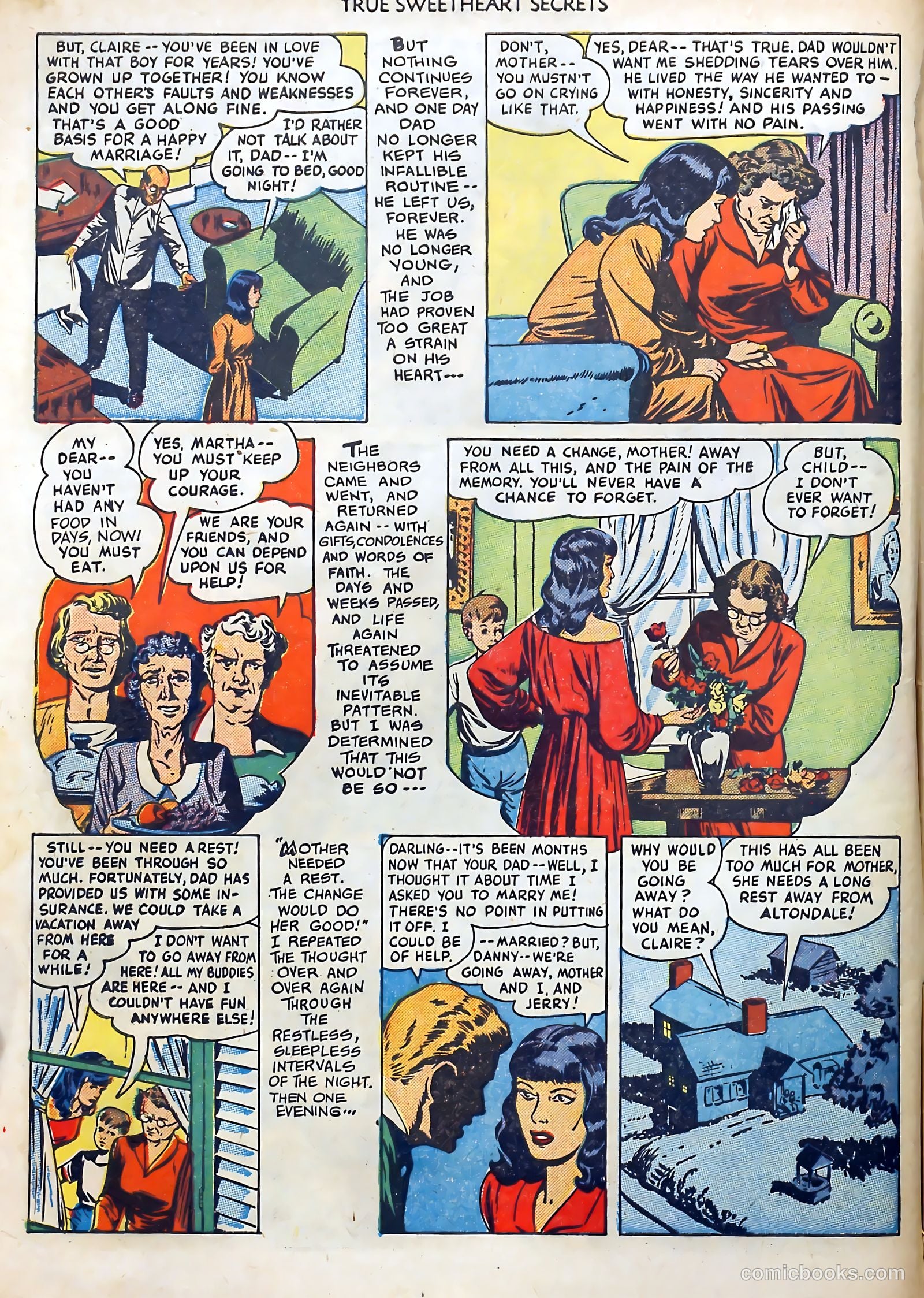 True Sweetheart Secrets #1 (1950) — page 6 of 36