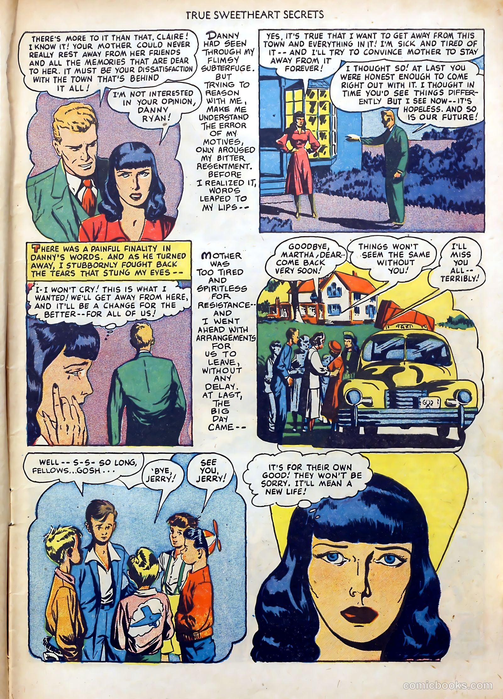 True Sweetheart Secrets #1 (1950) — page 7 of 36