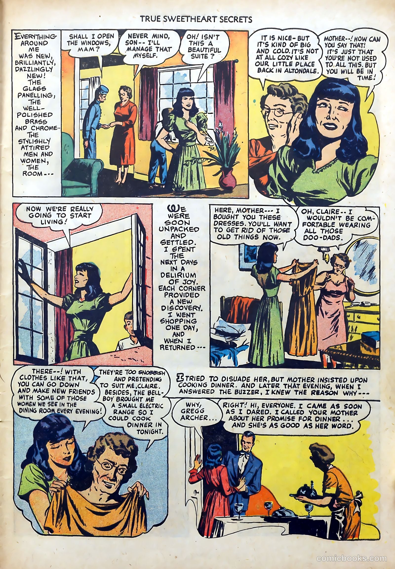 True Sweetheart Secrets #1 (1950) — page 9 of 36