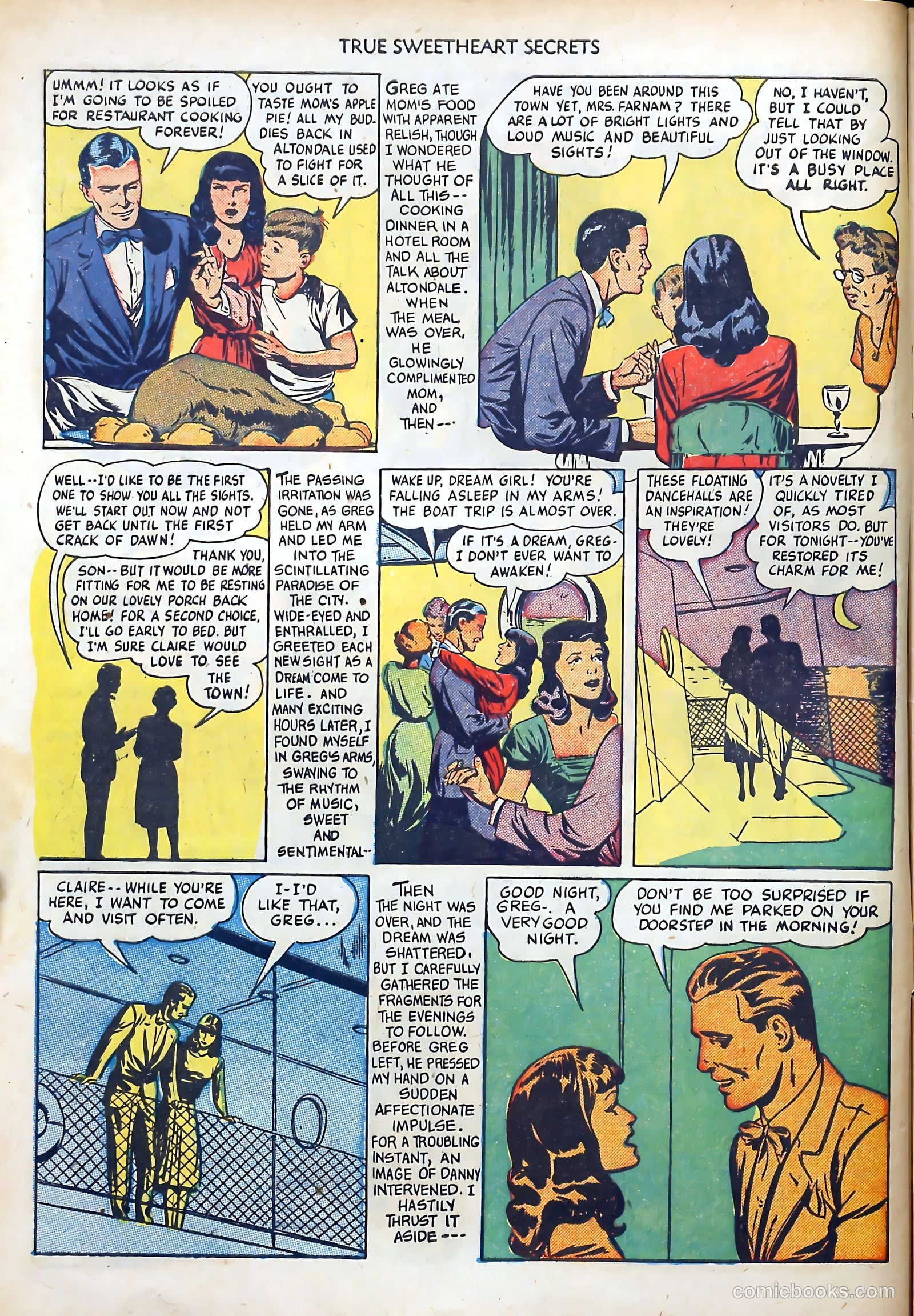True Sweetheart Secrets #1 (1950) — page 10 of 36