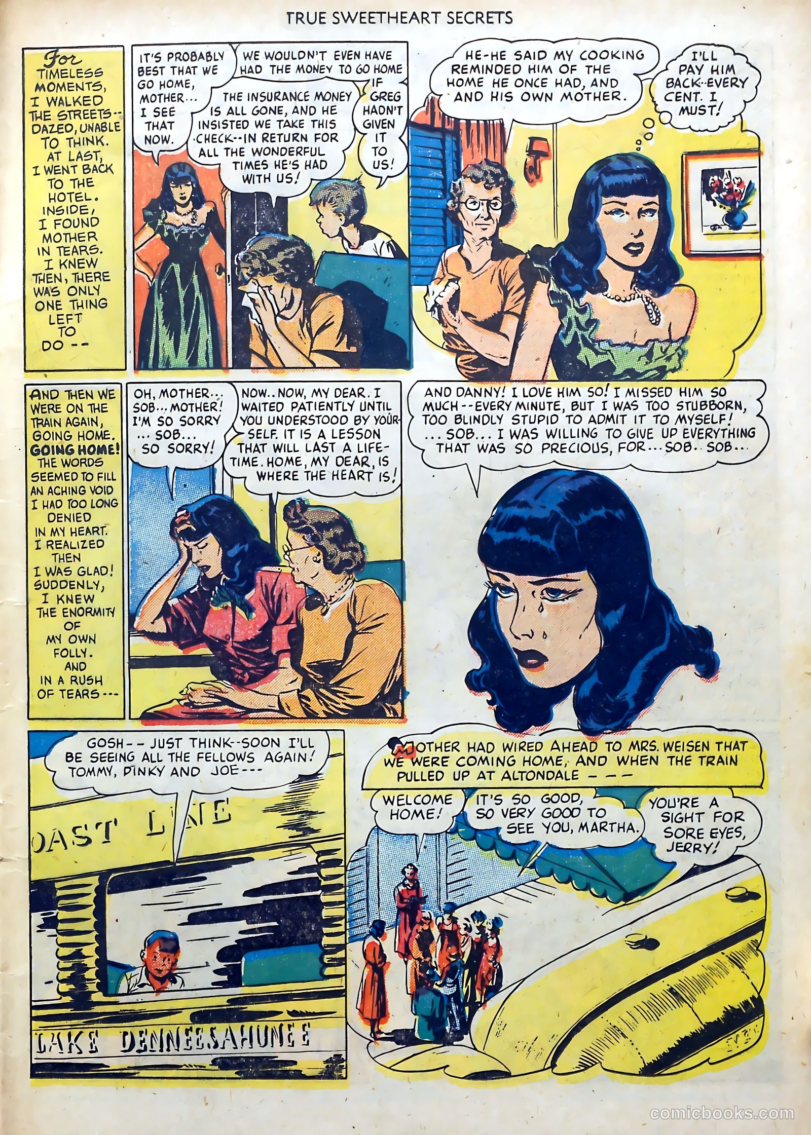 True Sweetheart Secrets #1 (1950) — page 13 of 36