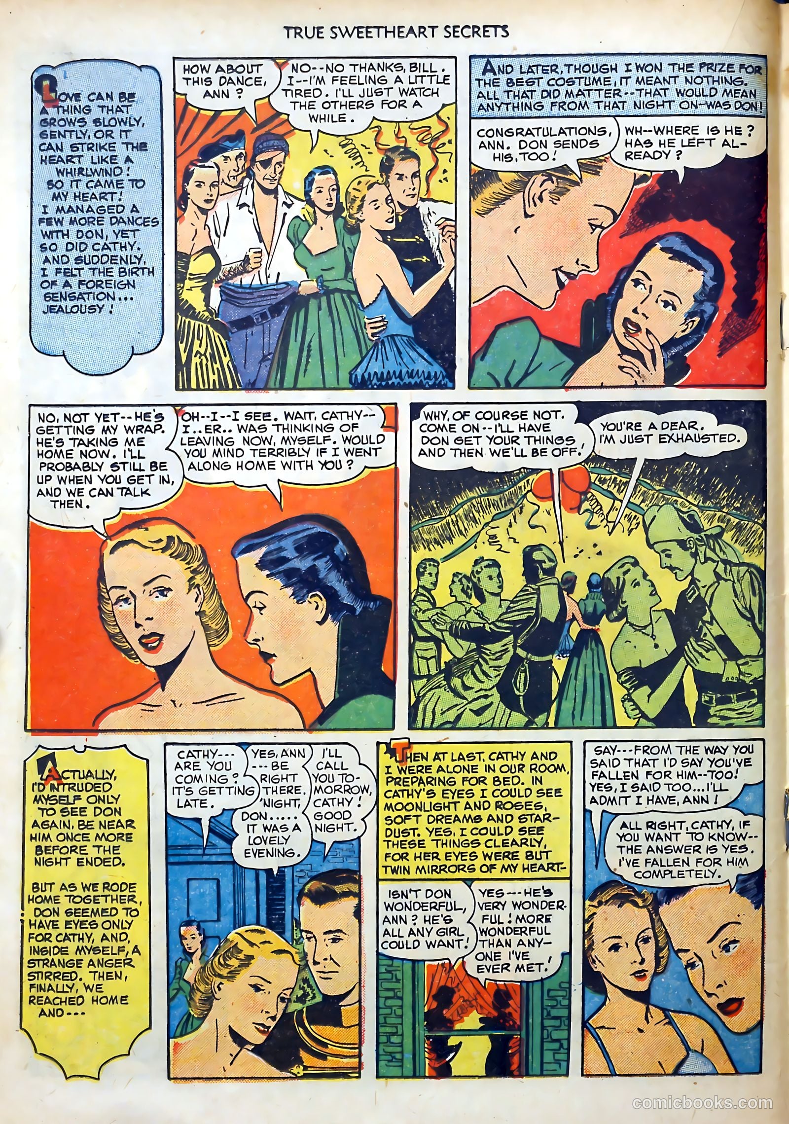 True Sweetheart Secrets #1 (1950) — page 18 of 36