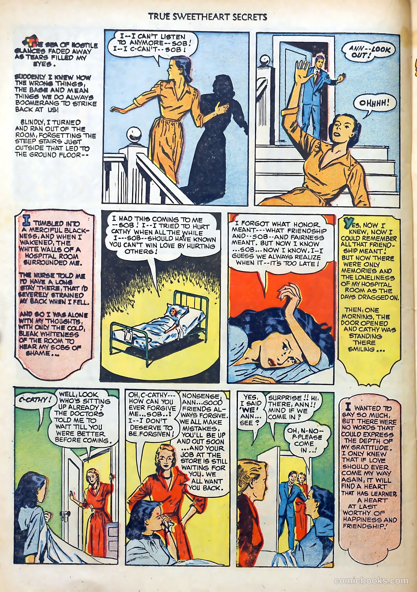 True Sweetheart Secrets #1 (1950) — page 22 of 36