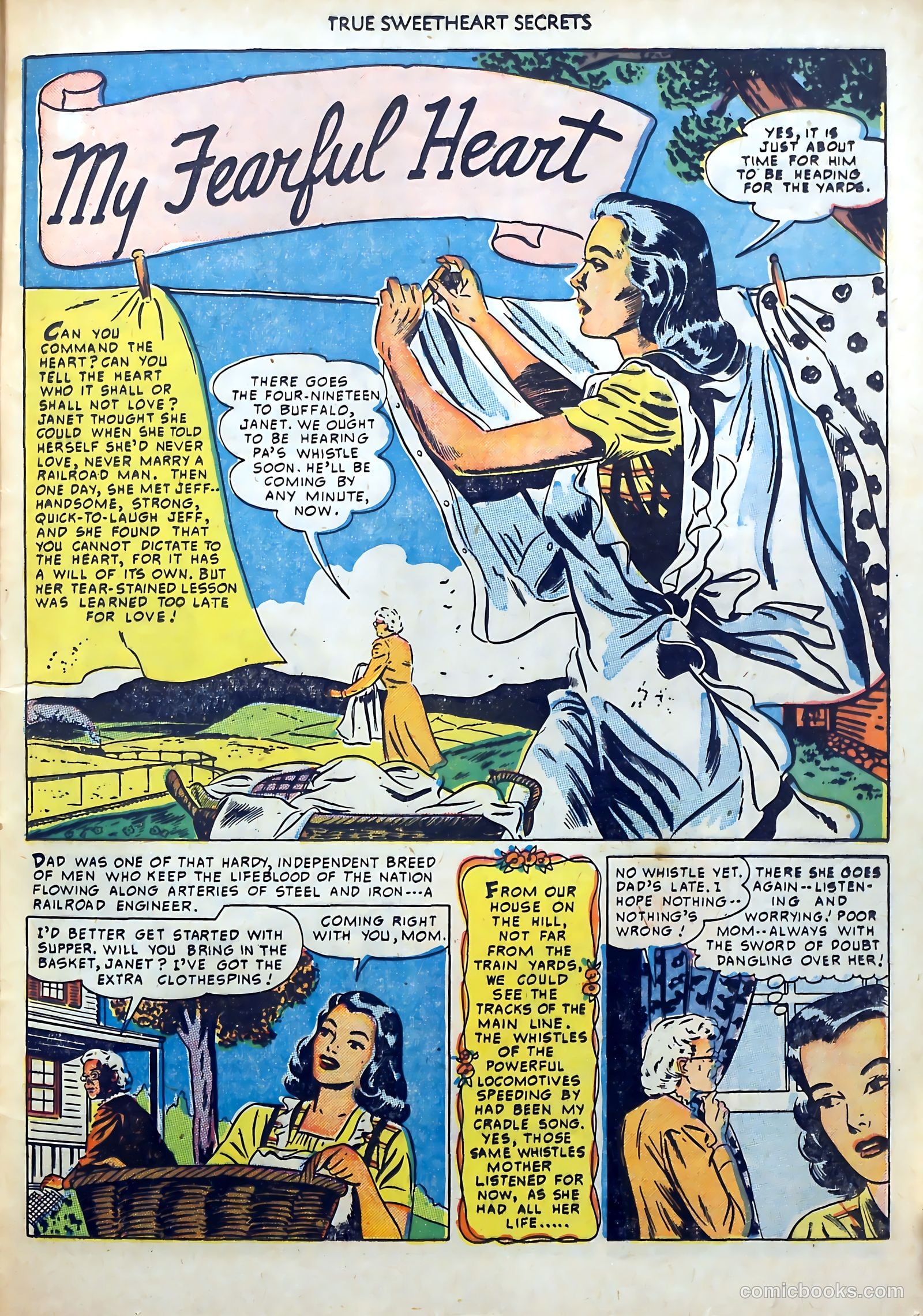 True Sweetheart Secrets #1 (1950) — page 25 of 36
