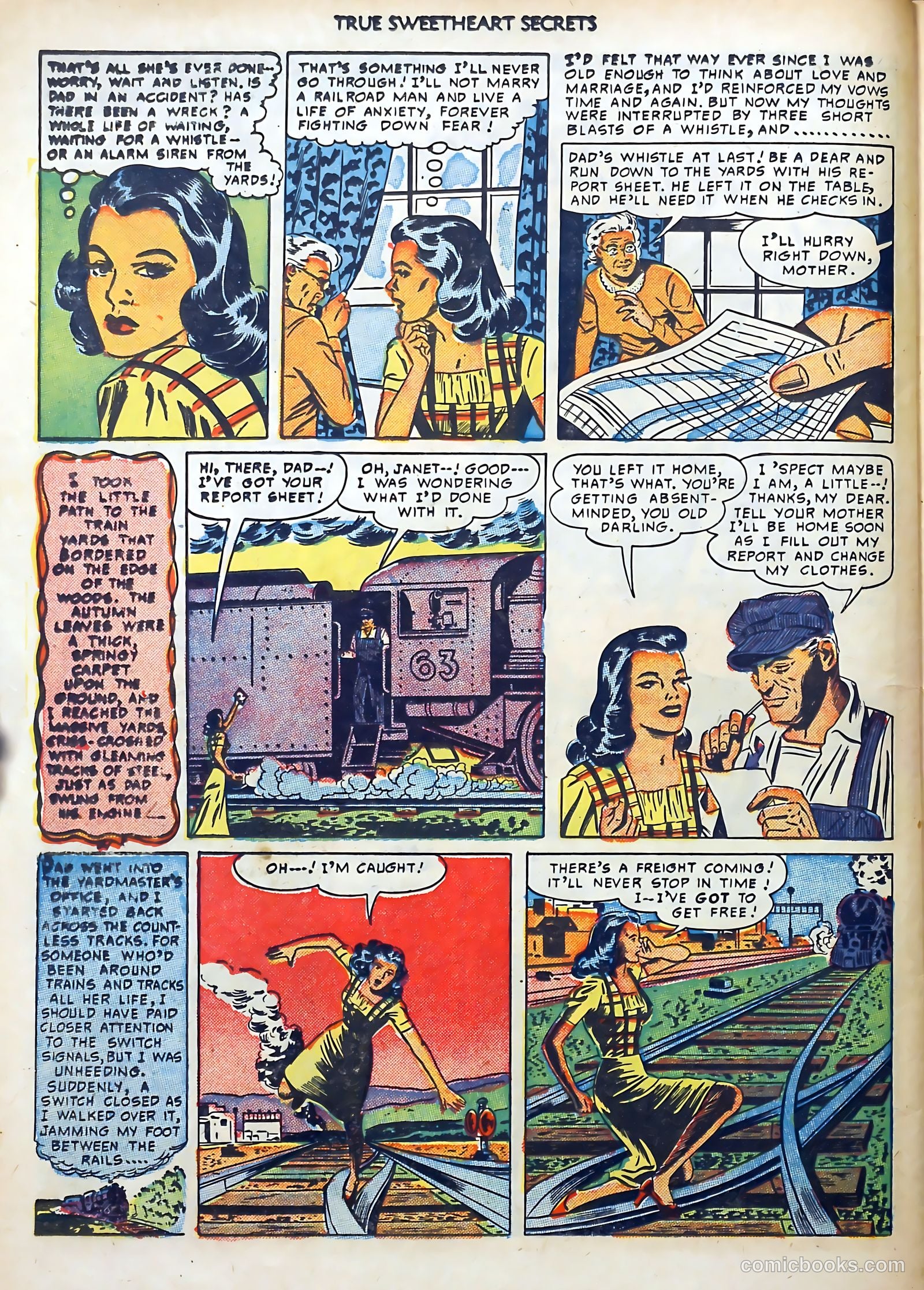 True Sweetheart Secrets #1 (1950) — page 26 of 36