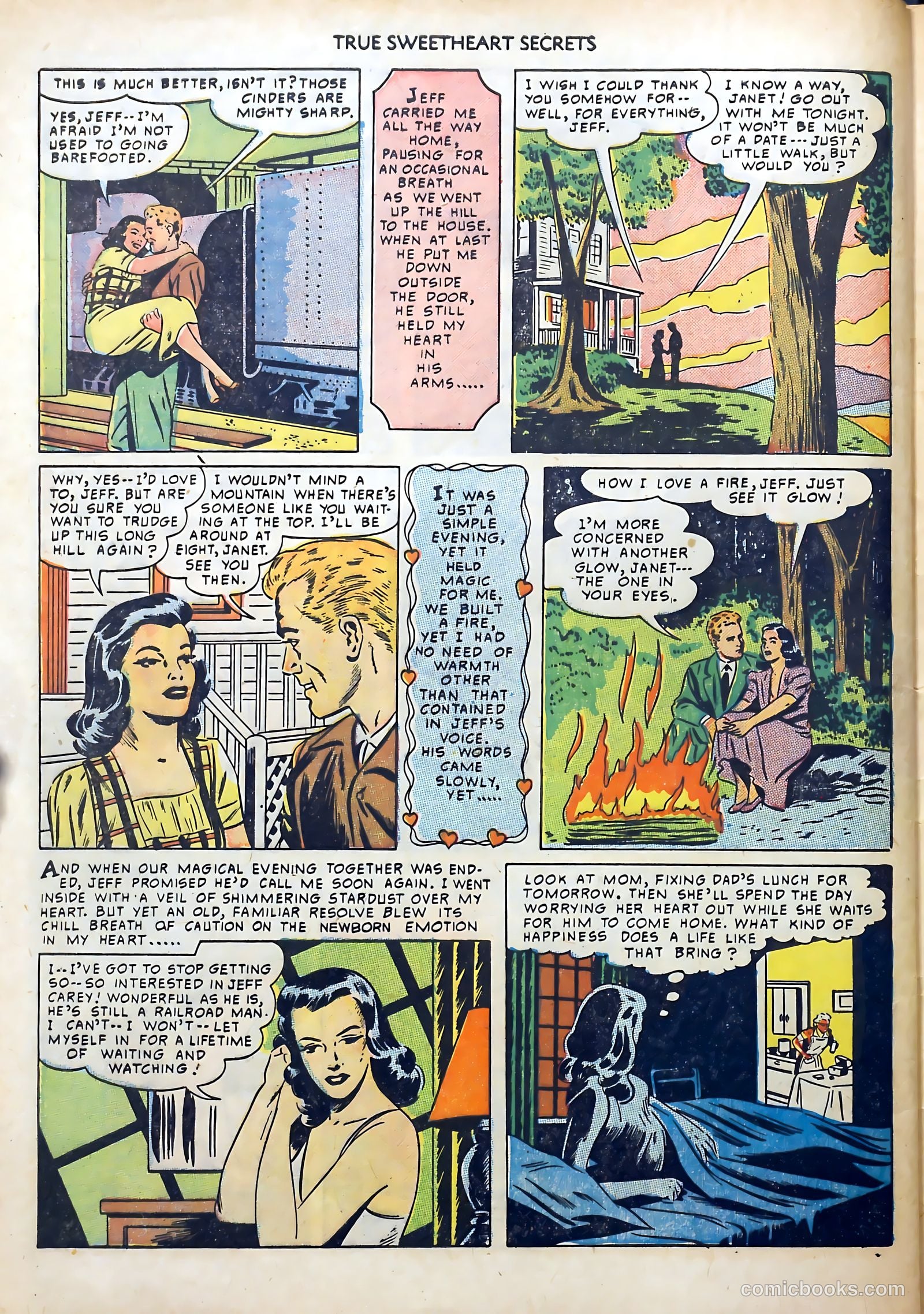 True Sweetheart Secrets #1 (1950) — page 28 of 36