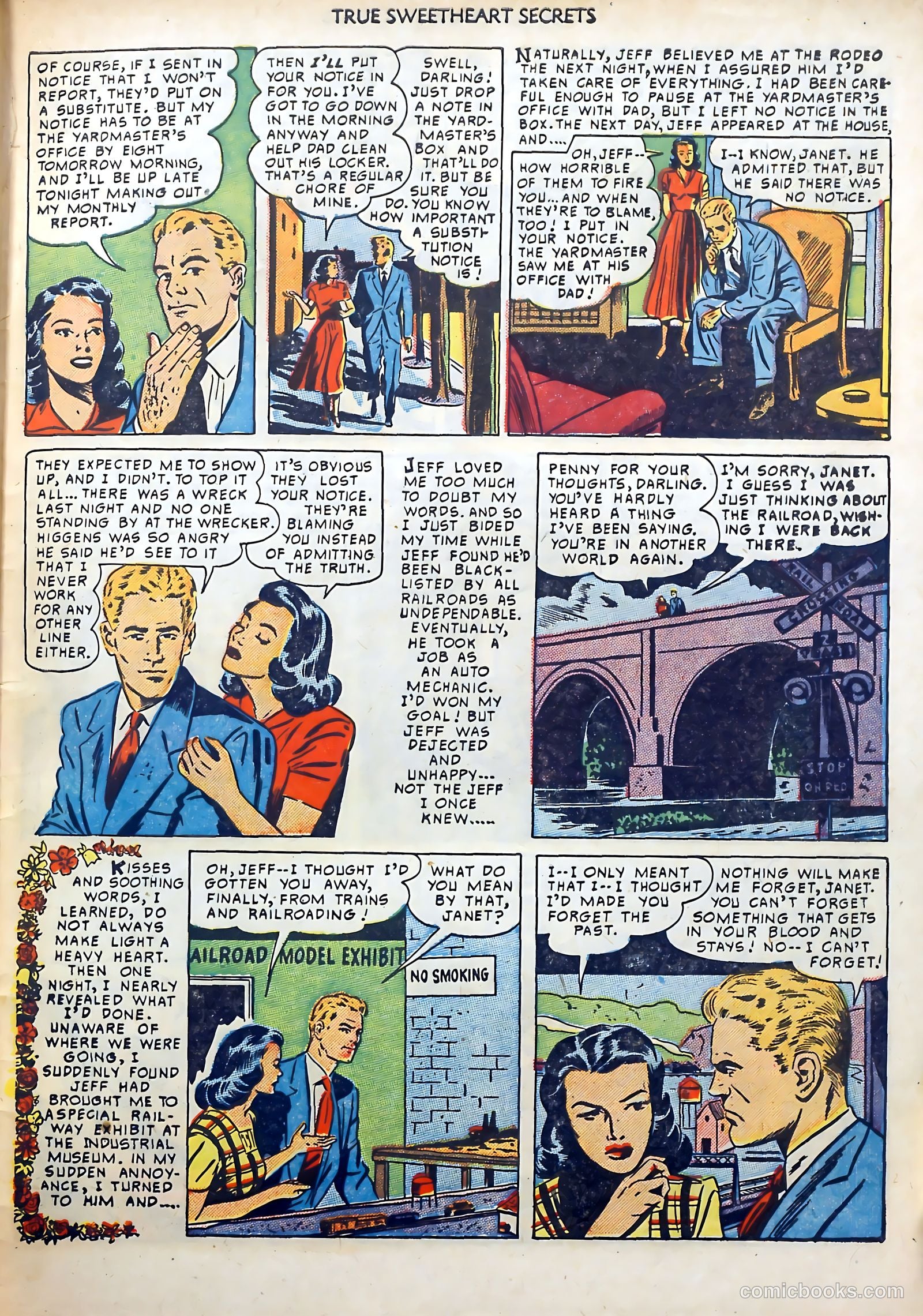 True Sweetheart Secrets #1 (1950) — page 31 of 36