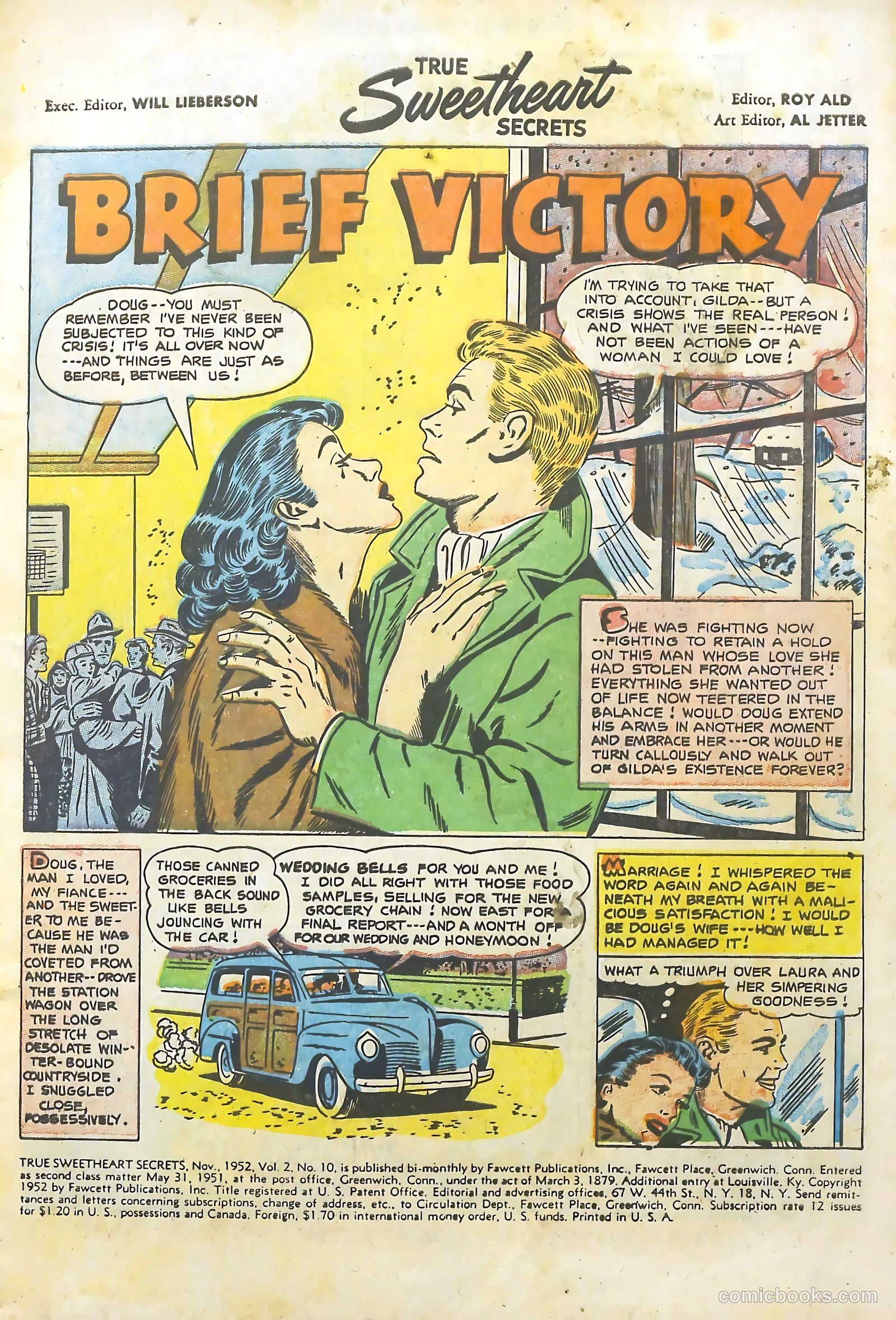 True Sweetheart Secrets #10 (1952) — page 3 of 36