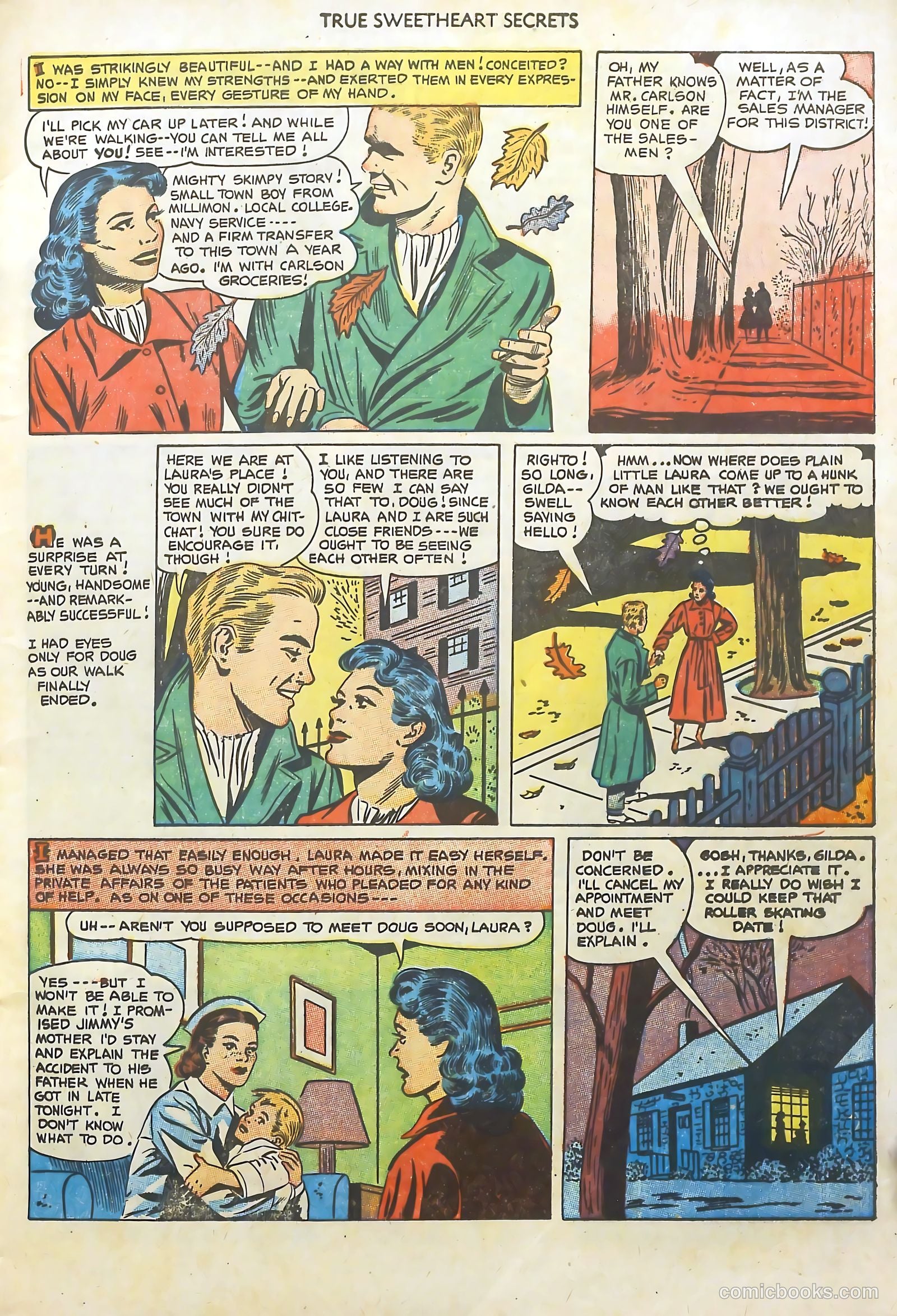 True Sweetheart Secrets #10 (1952) — page 5 of 36