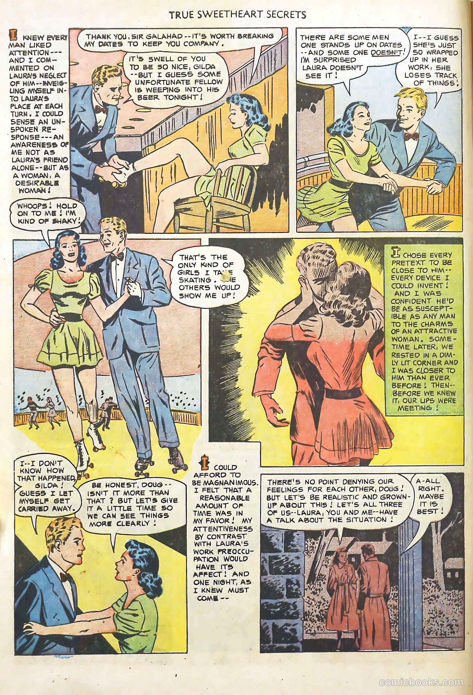 True Sweetheart Secrets #10 (1952) — page 6 of 36