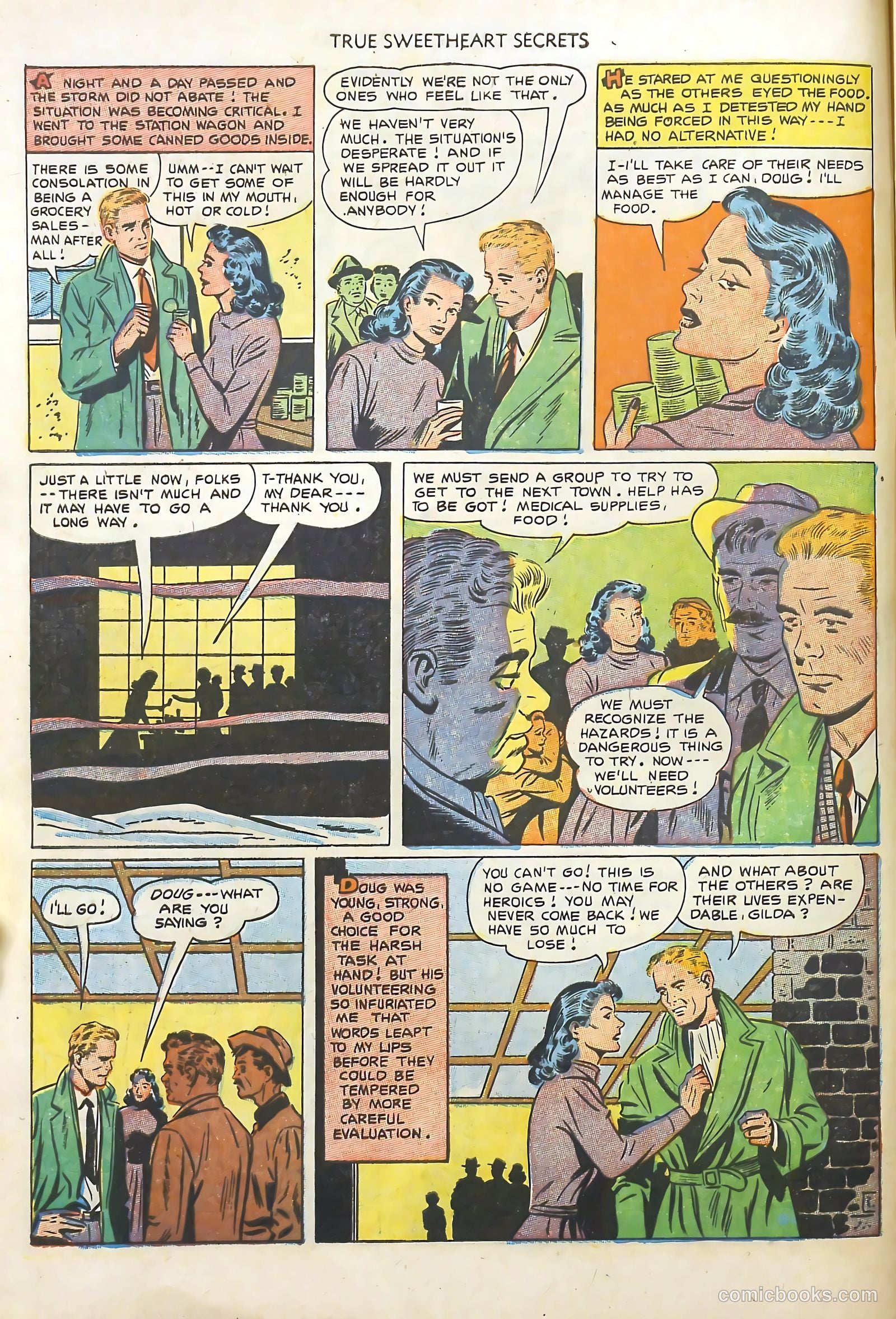 True Sweetheart Secrets #10 (1952) — page 10 of 36