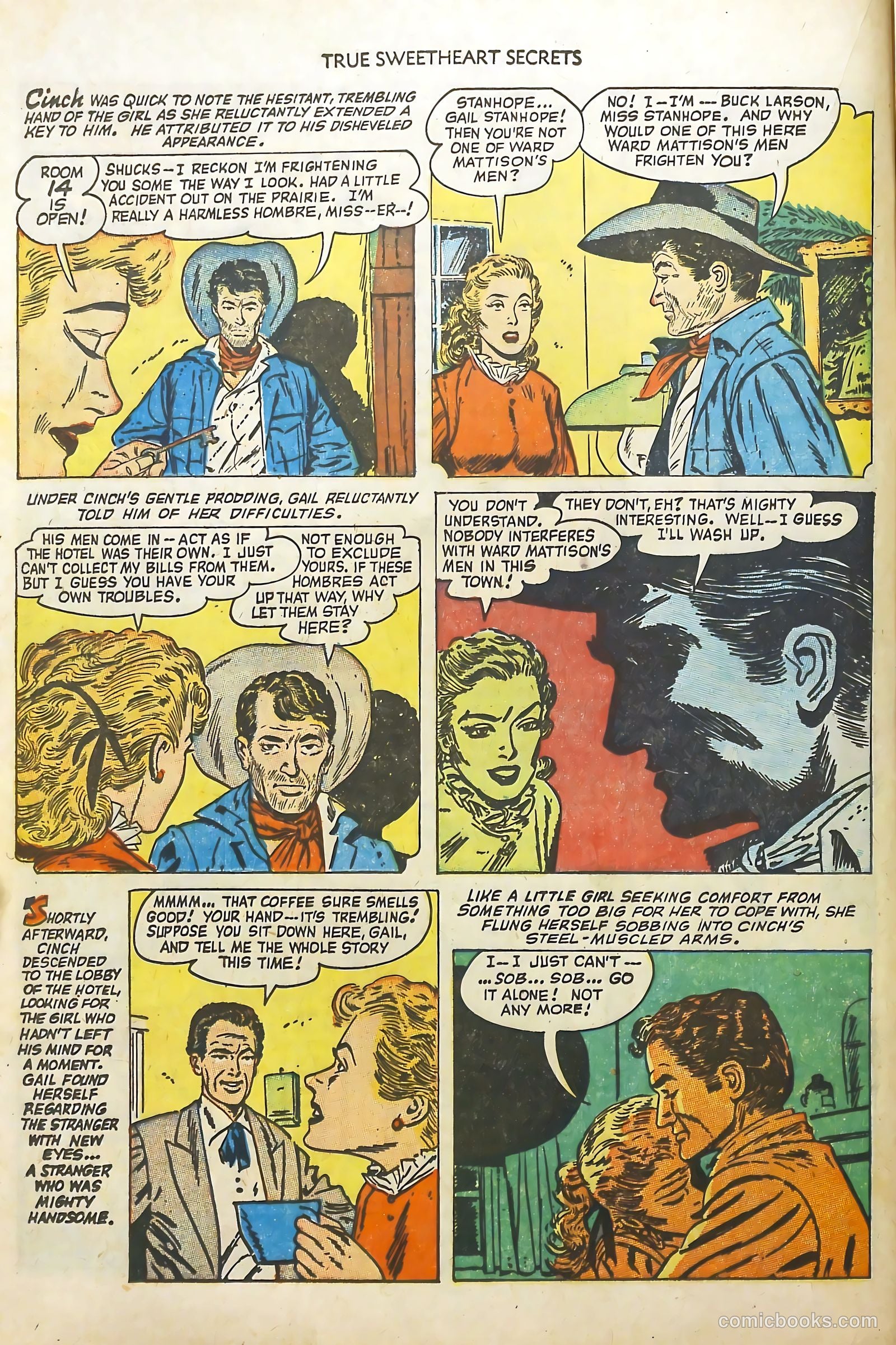 True Sweetheart Secrets #10 (1952) — page 16 of 36