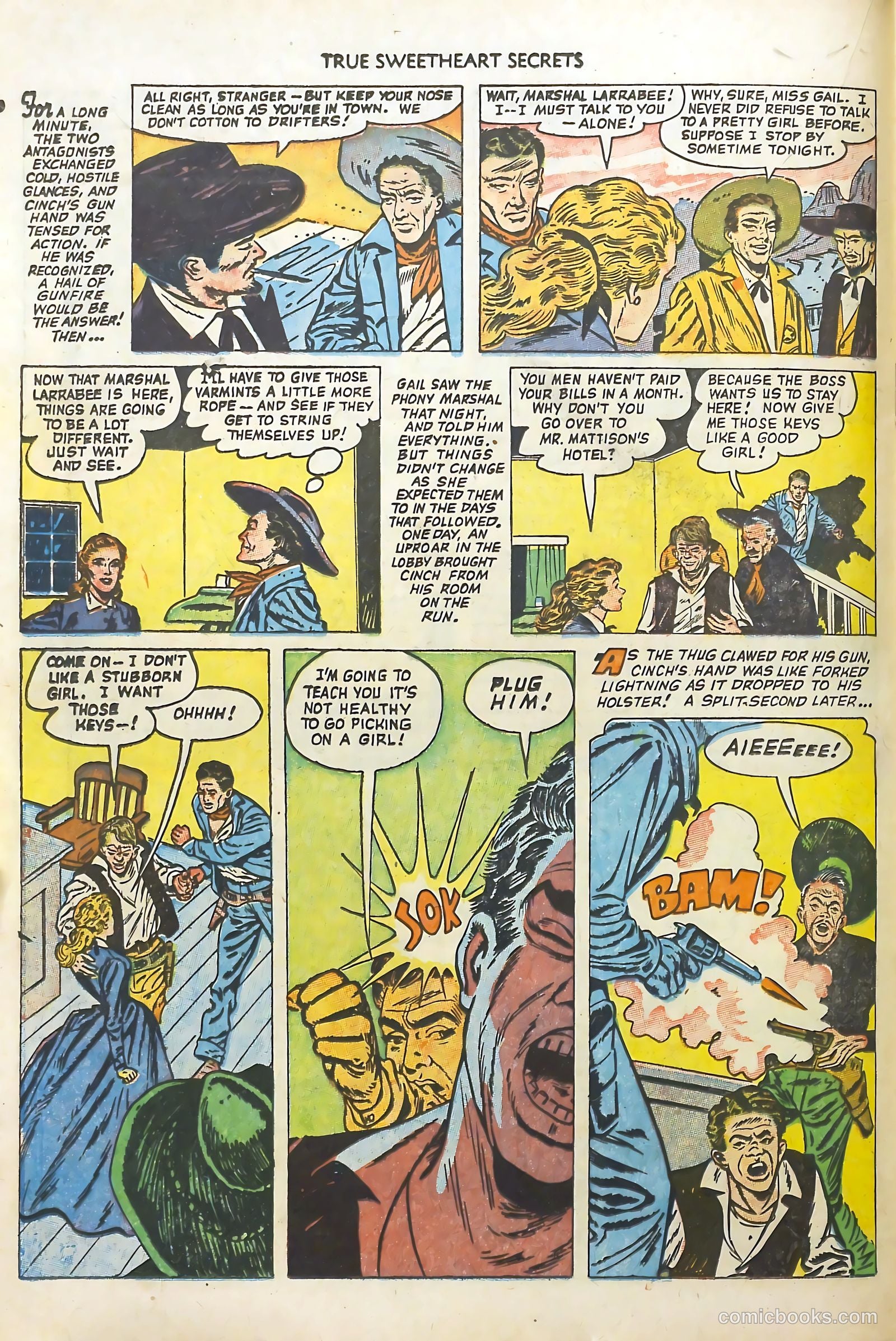 True Sweetheart Secrets #10 (1952) — page 18 of 36