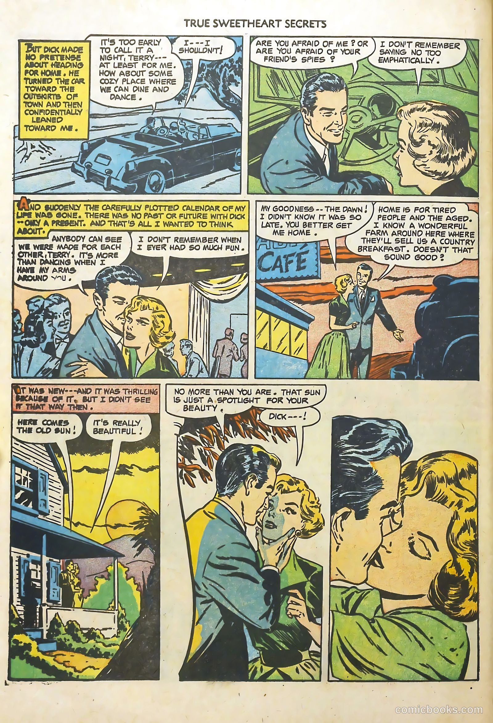 True Sweetheart Secrets #10 (1952) — page 28 of 36