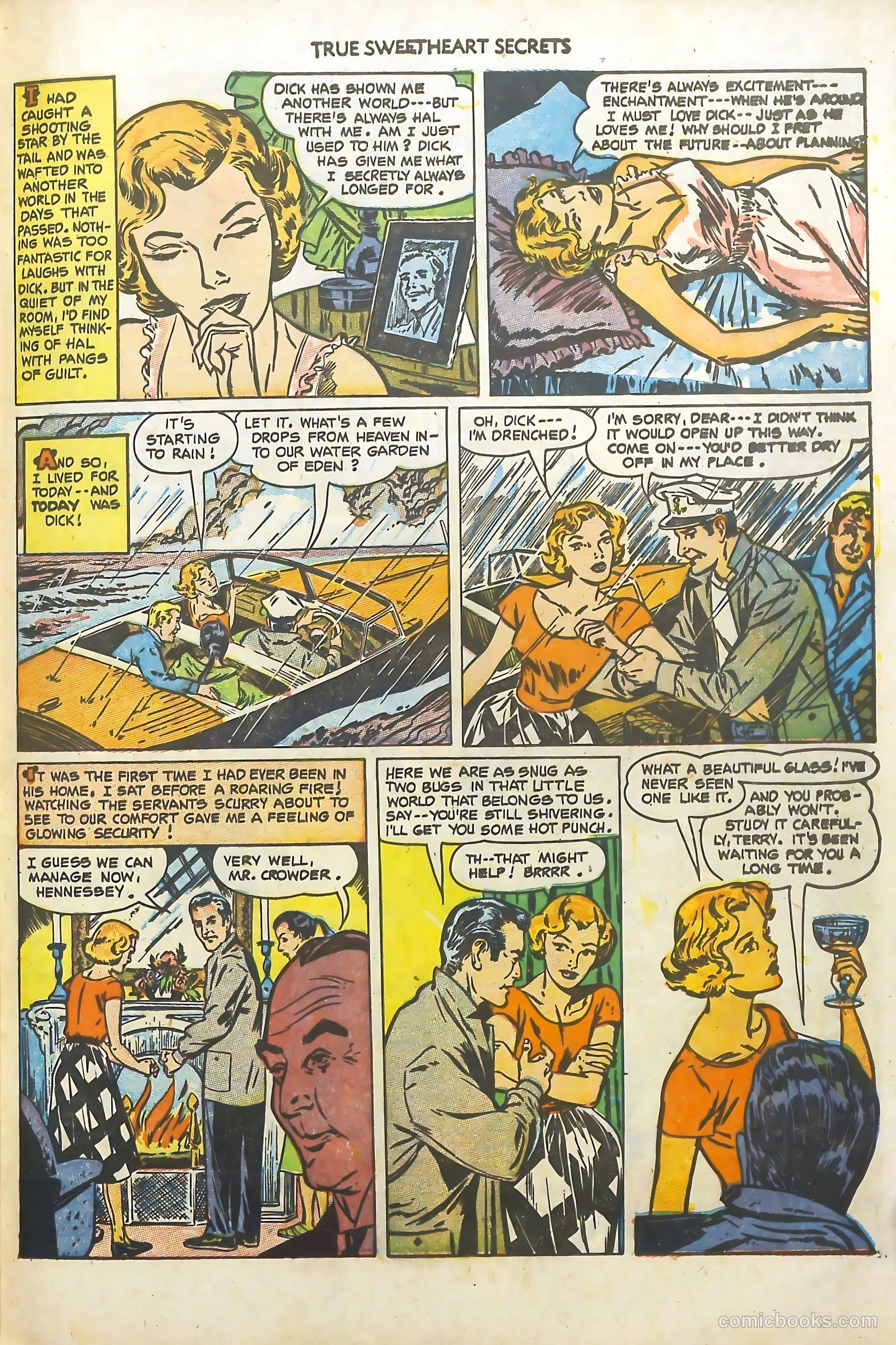 True Sweetheart Secrets #10 (1952) — page 29 of 36