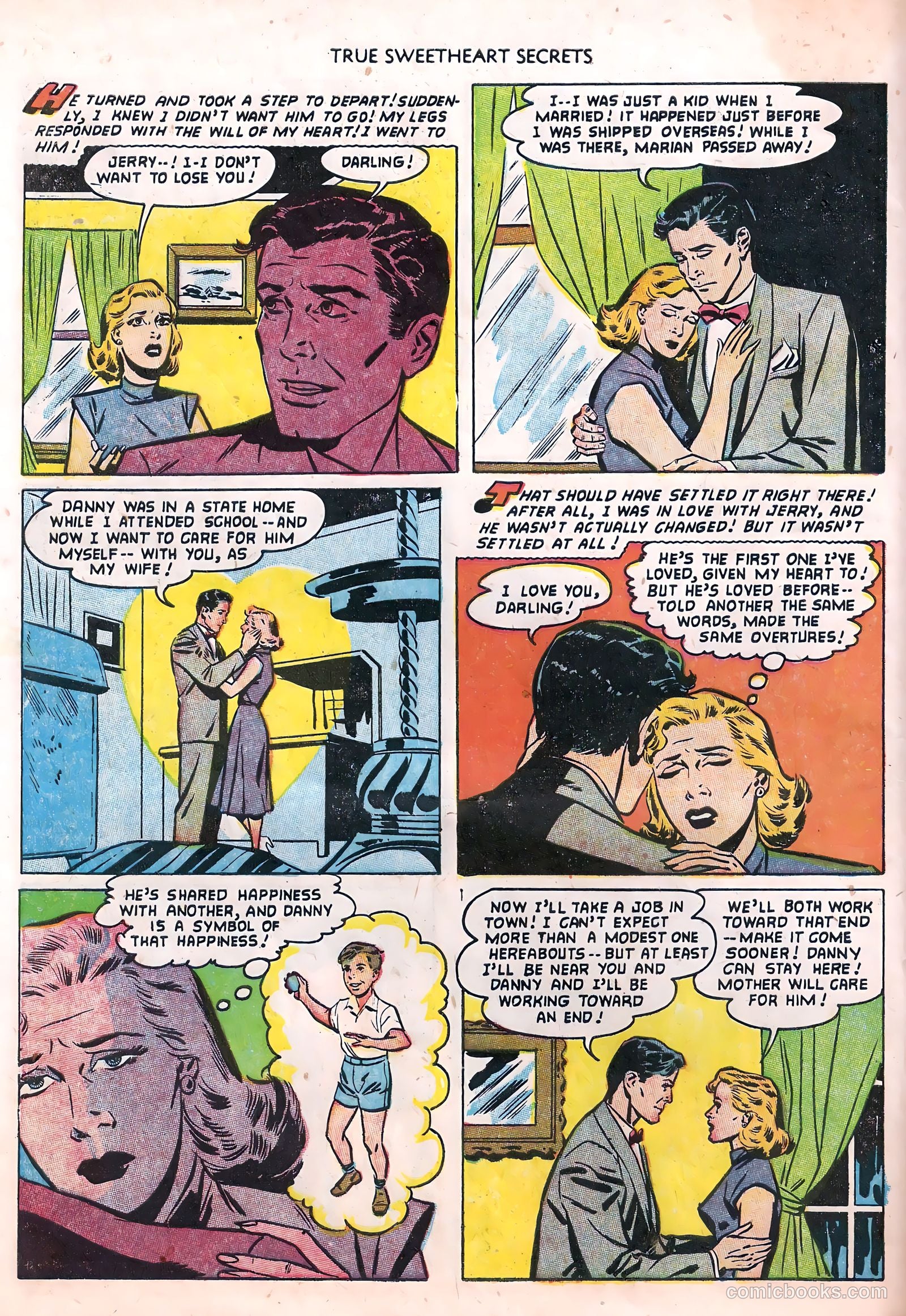 True Sweetheart Secrets #11 (1953) — page 6 of 36