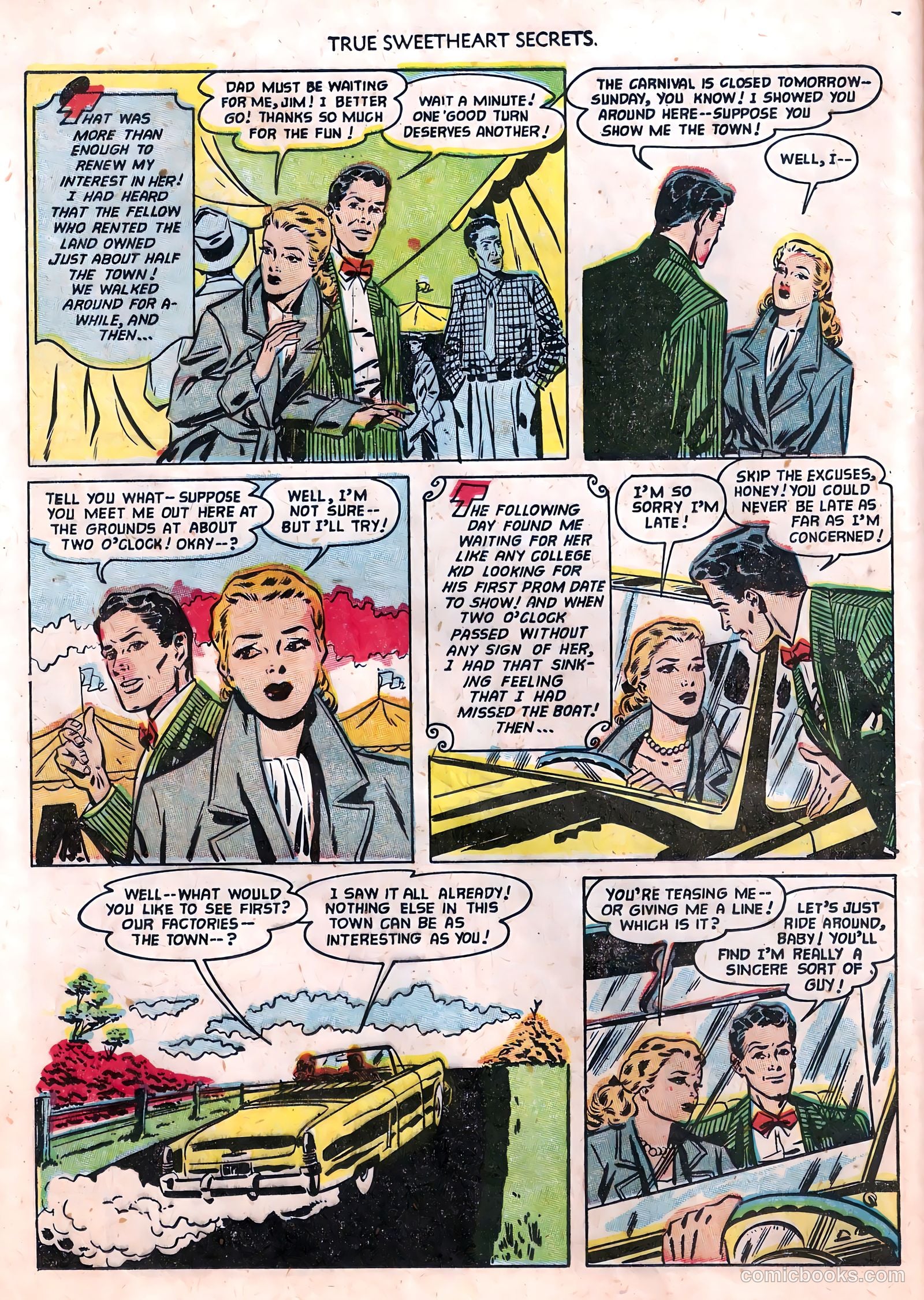 True Sweetheart Secrets #11 (1953) — page 16 of 36