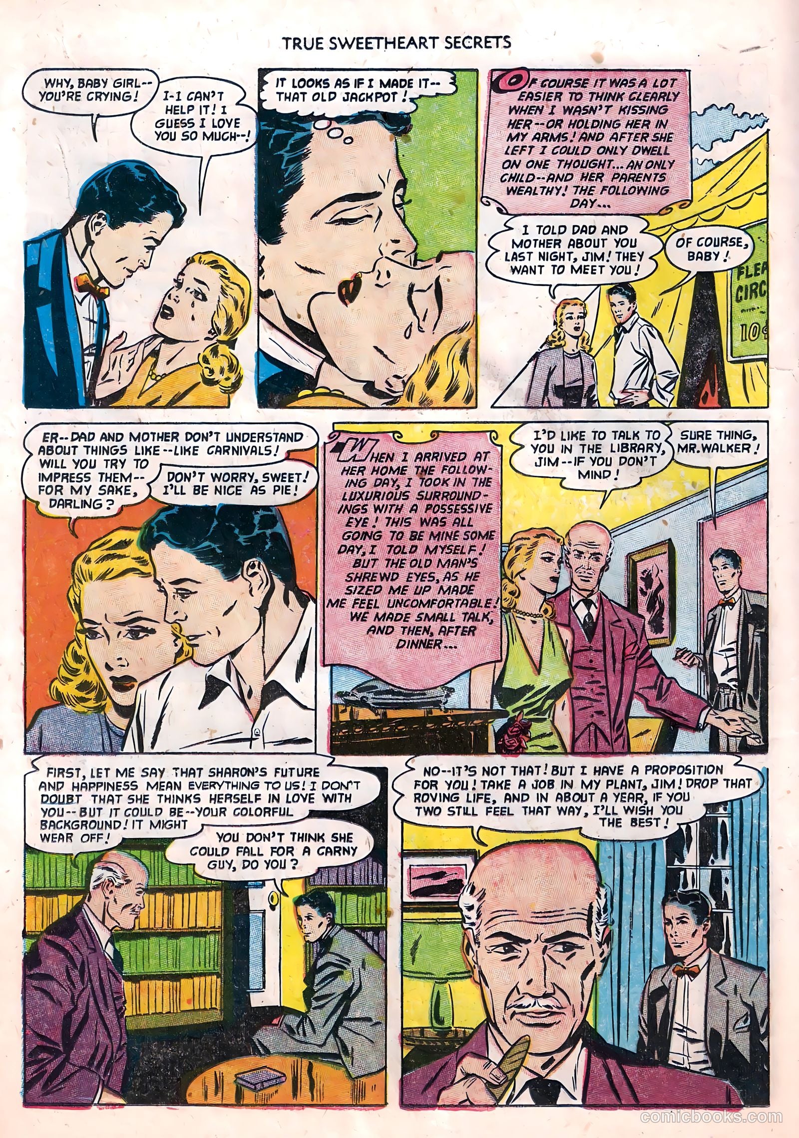 True Sweetheart Secrets #11 (1953) — page 18 of 36