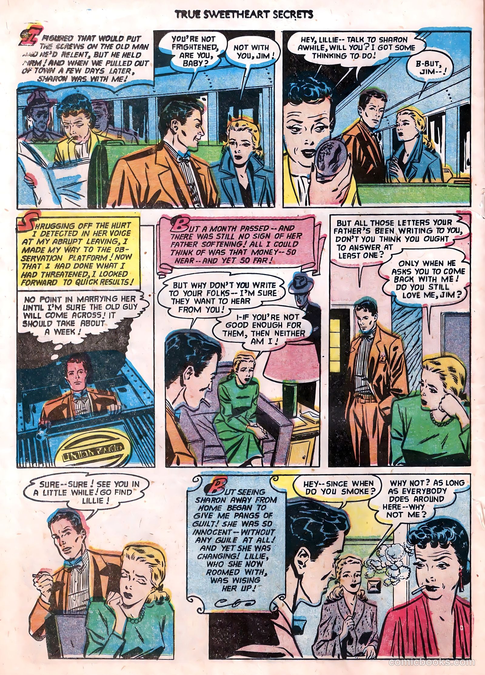 True Sweetheart Secrets #11 (1953) — page 20 of 36