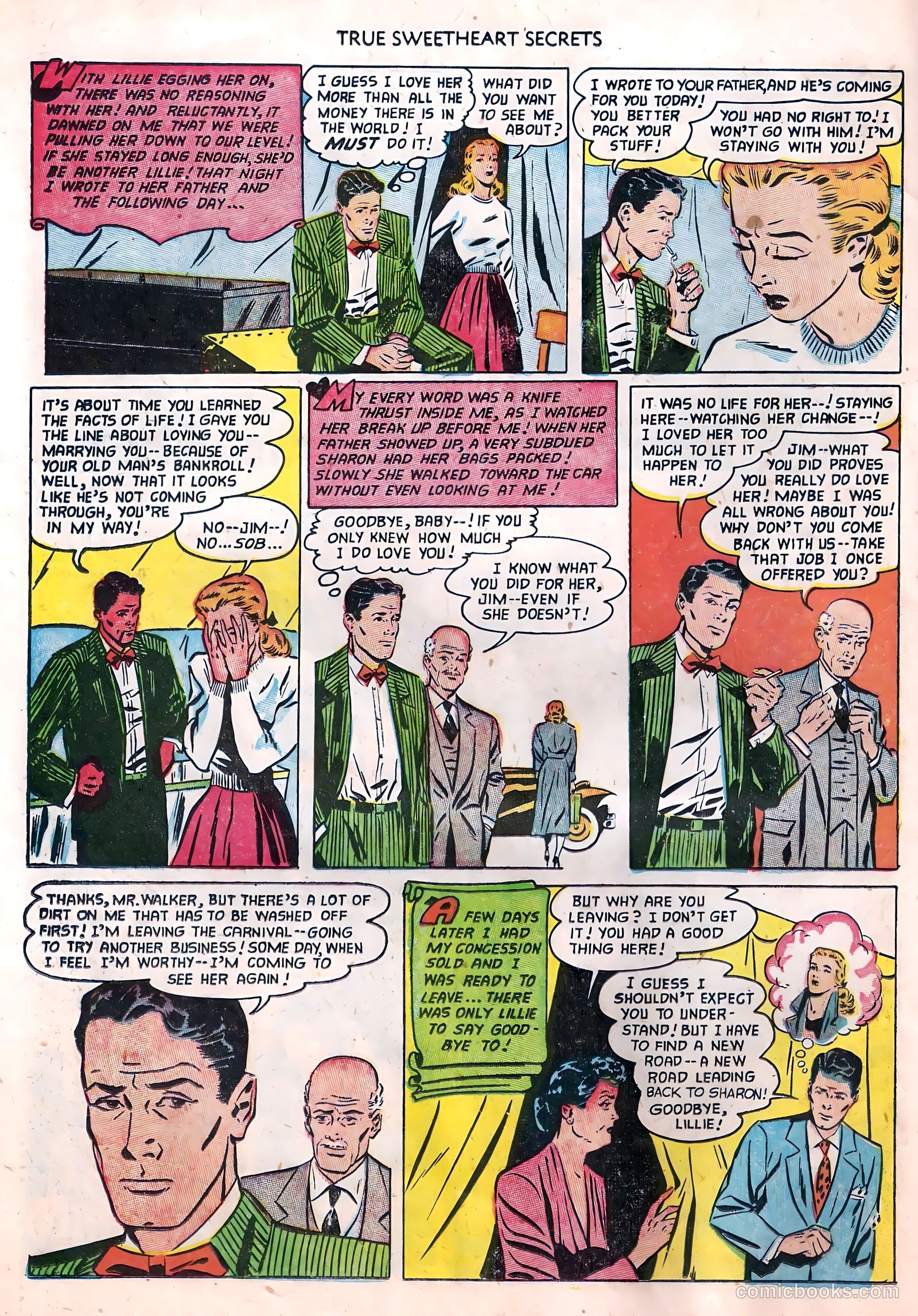 True Sweetheart Secrets #11 (1953) — page 22 of 36