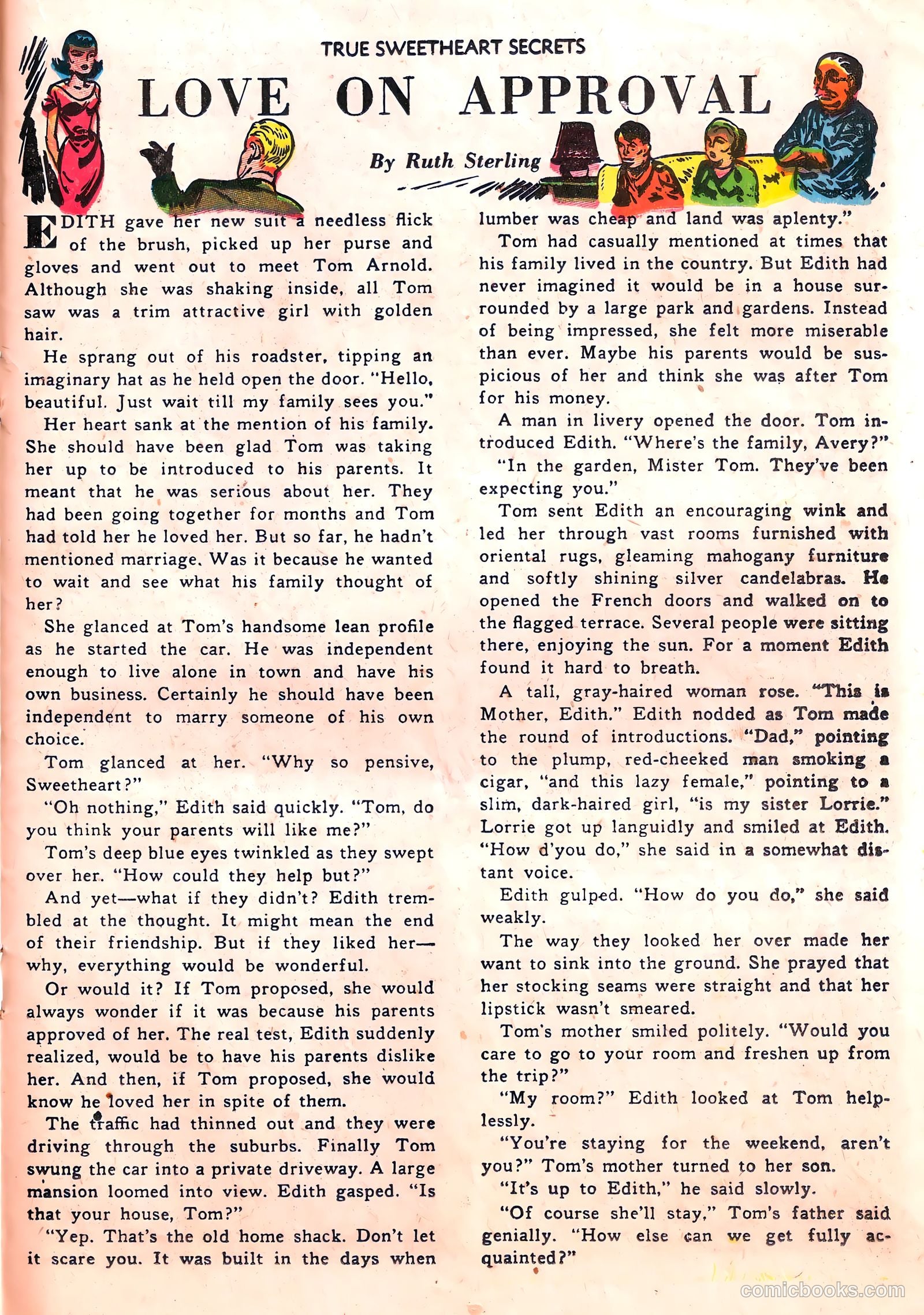 True Sweetheart Secrets #11 (1953) — page 23 of 36
