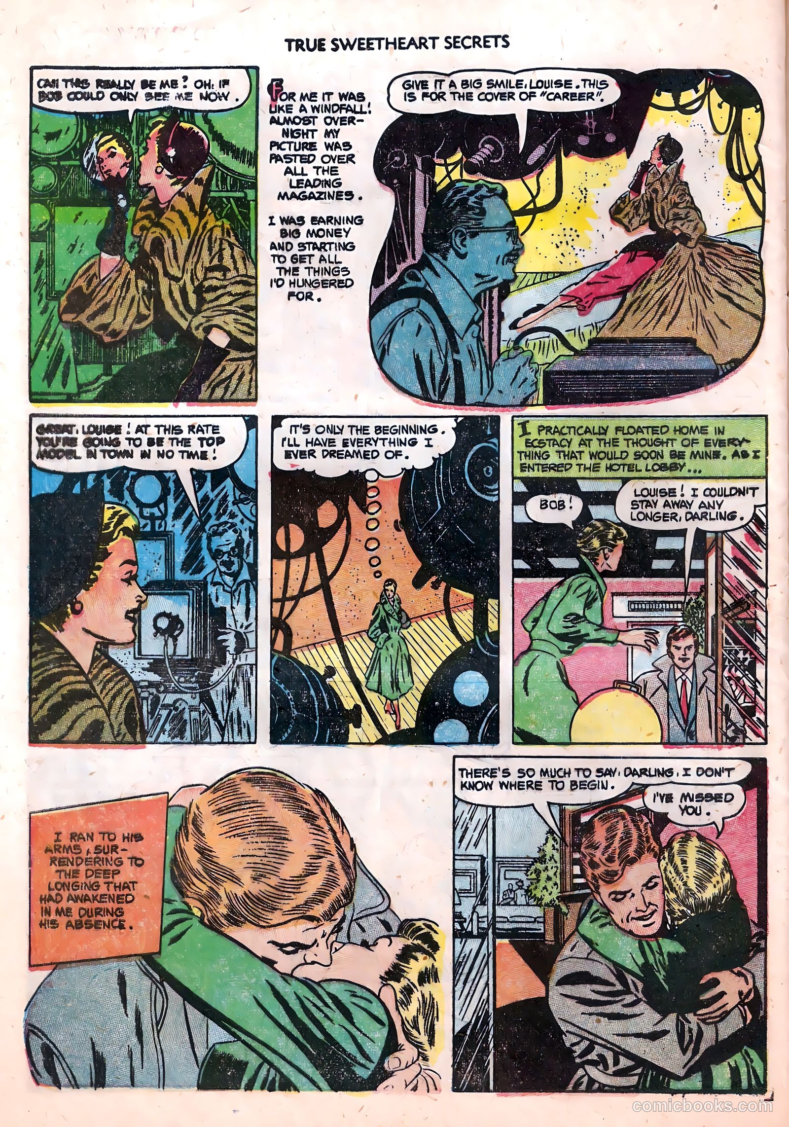 True Sweetheart Secrets #11 (1953) — page 28 of 36