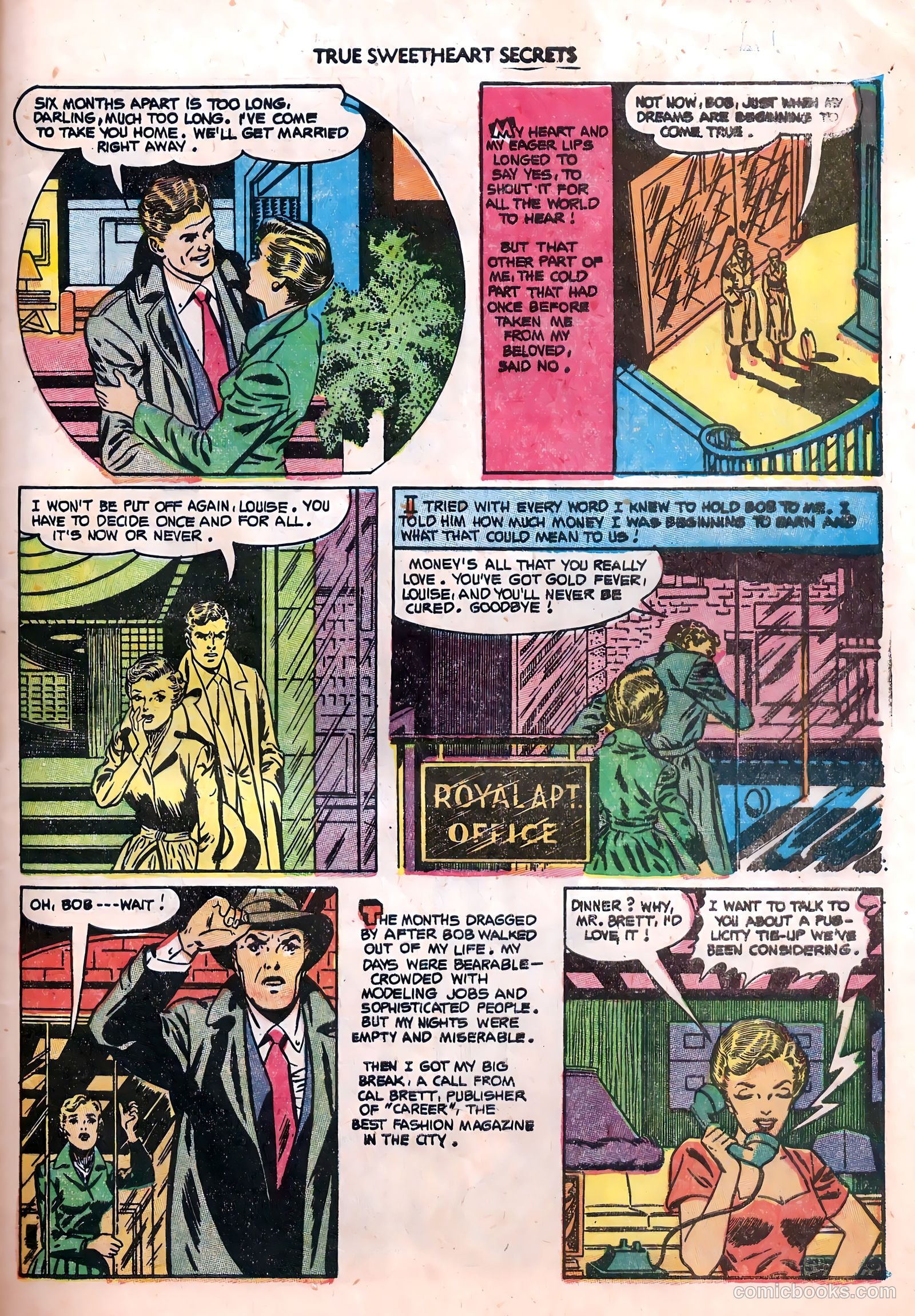 True Sweetheart Secrets #11 (1953) — page 29 of 36