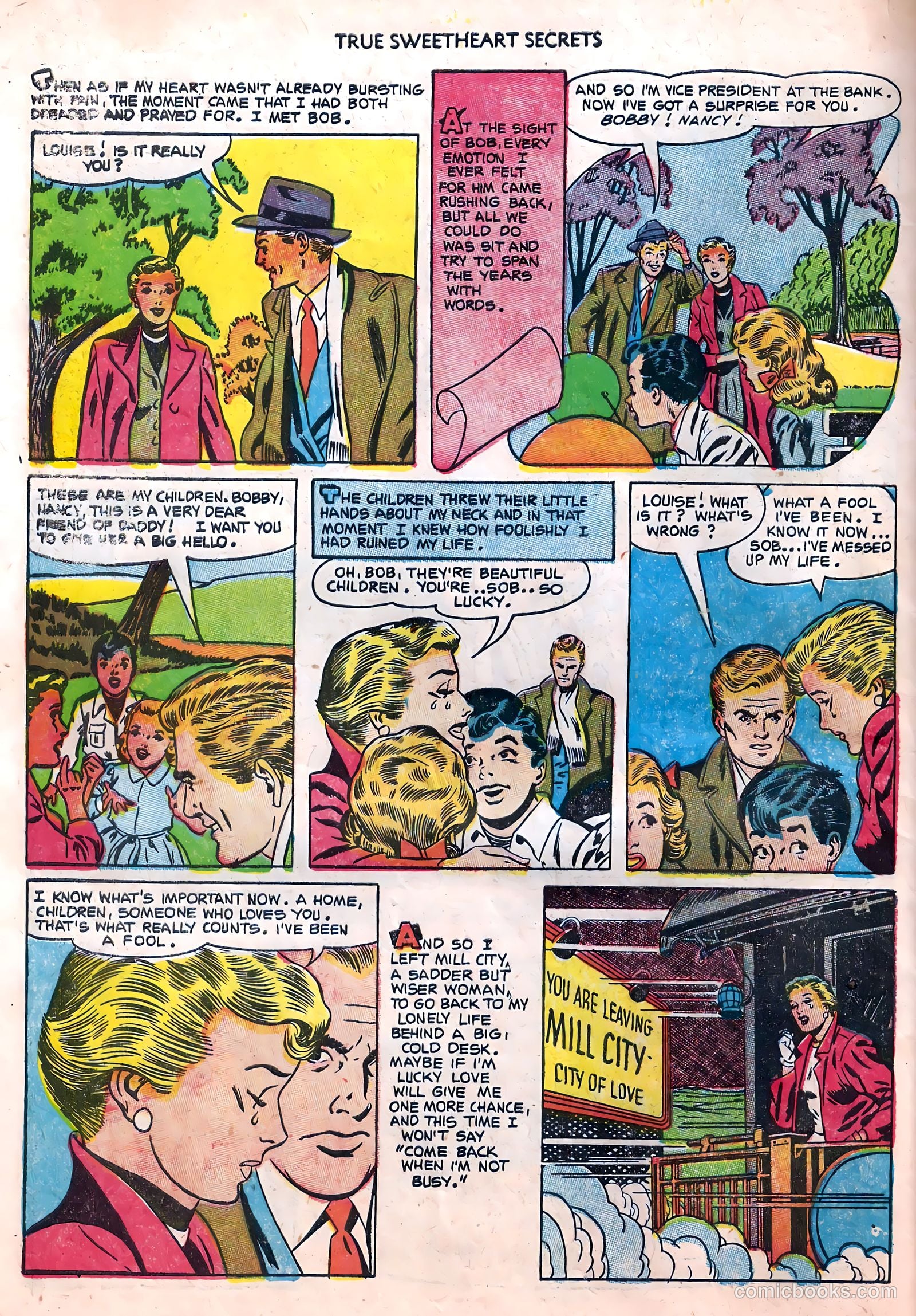 True Sweetheart Secrets #11 (1953) — page 34 of 36