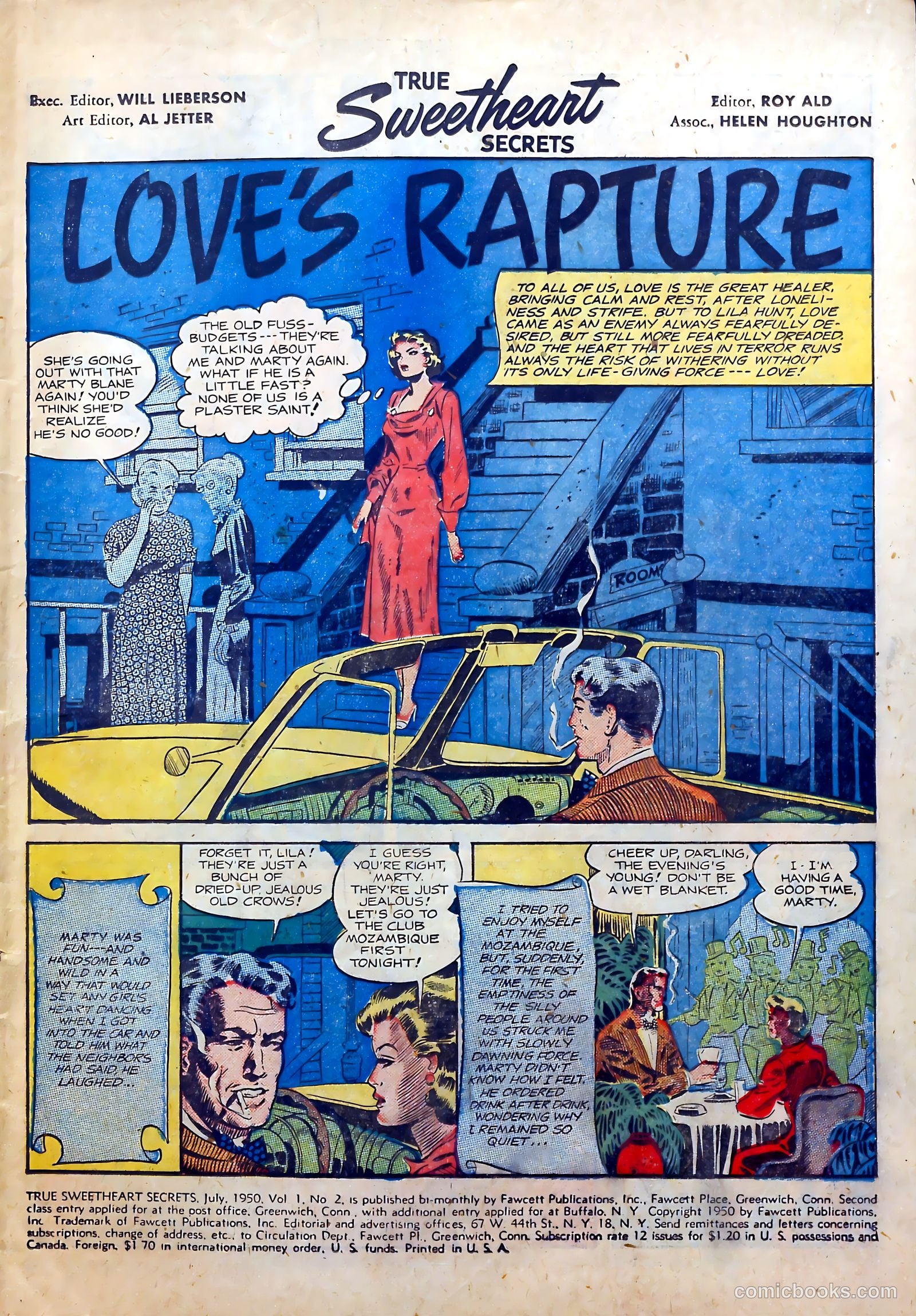 True Sweetheart Secrets #2 (1950) — page 3 of 36