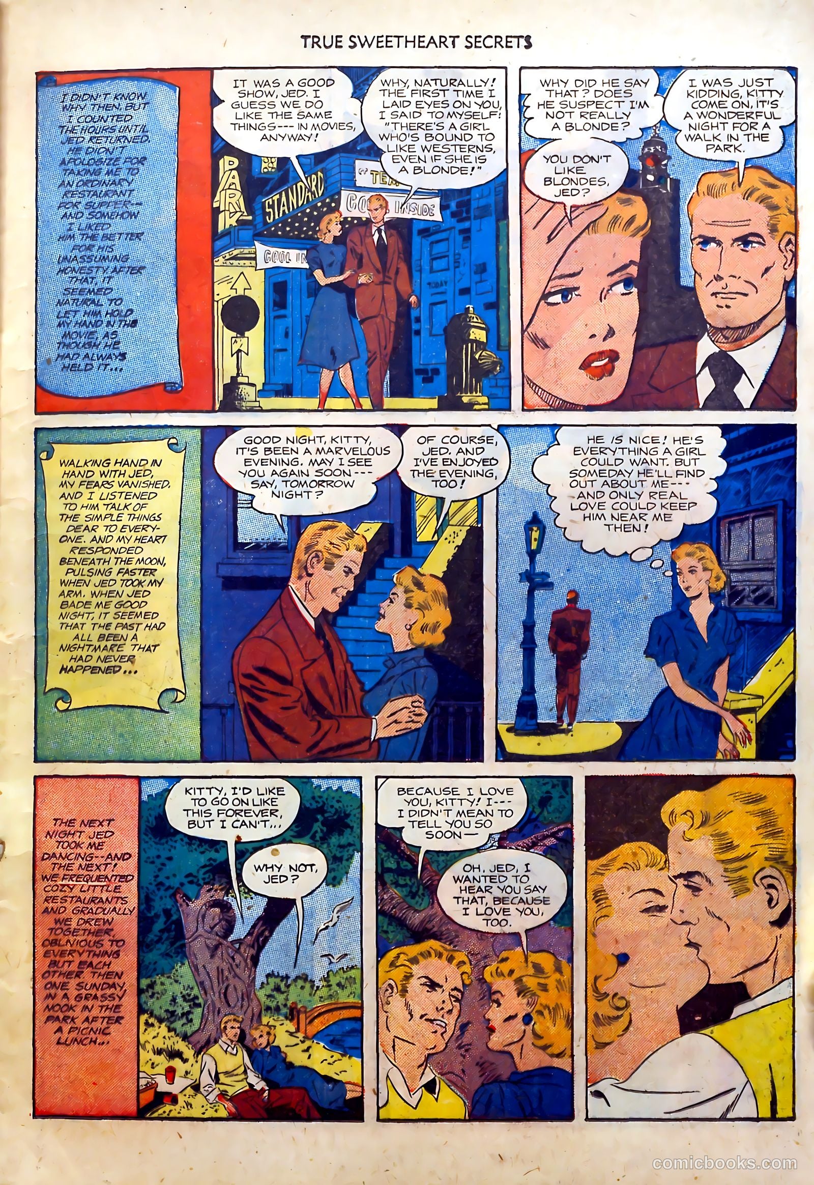 True Sweetheart Secrets #2 (1950) — page 9 of 36