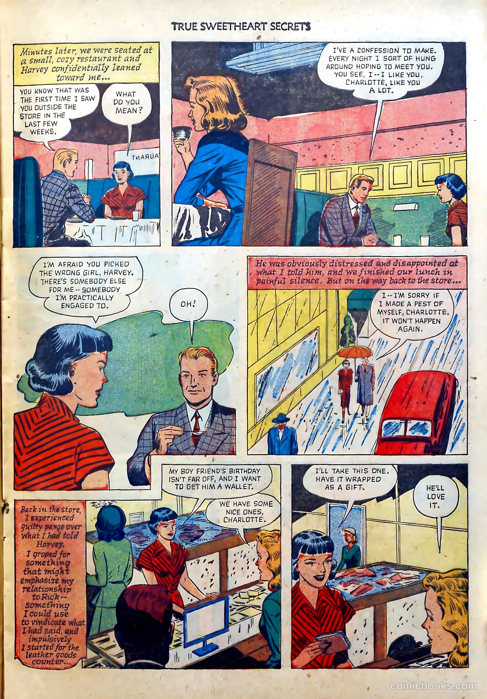 True Sweetheart Secrets #2 (1950) — page 17 of 36