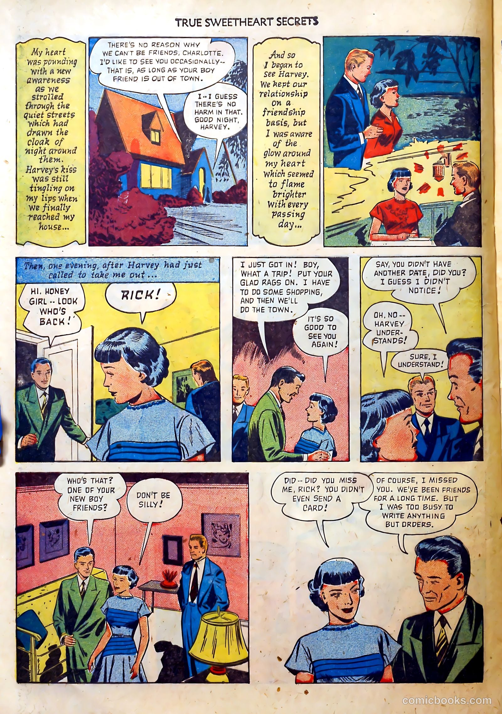 True Sweetheart Secrets #2 (1950) — page 20 of 36
