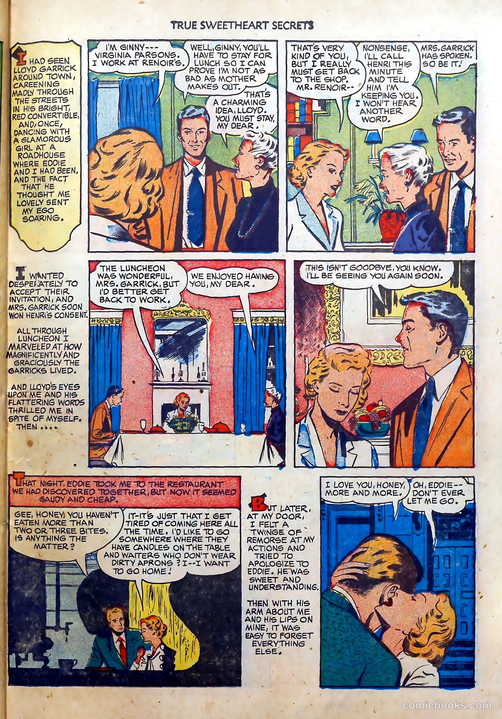 True Sweetheart Secrets #2 (1950) — page 27 of 36