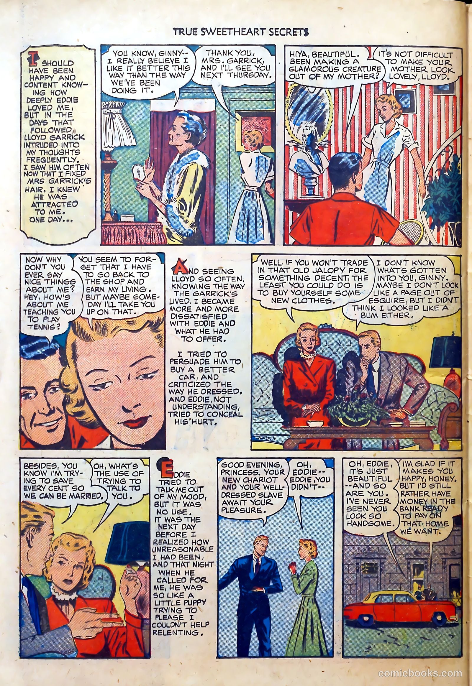 True Sweetheart Secrets #2 (1950) — page 28 of 36