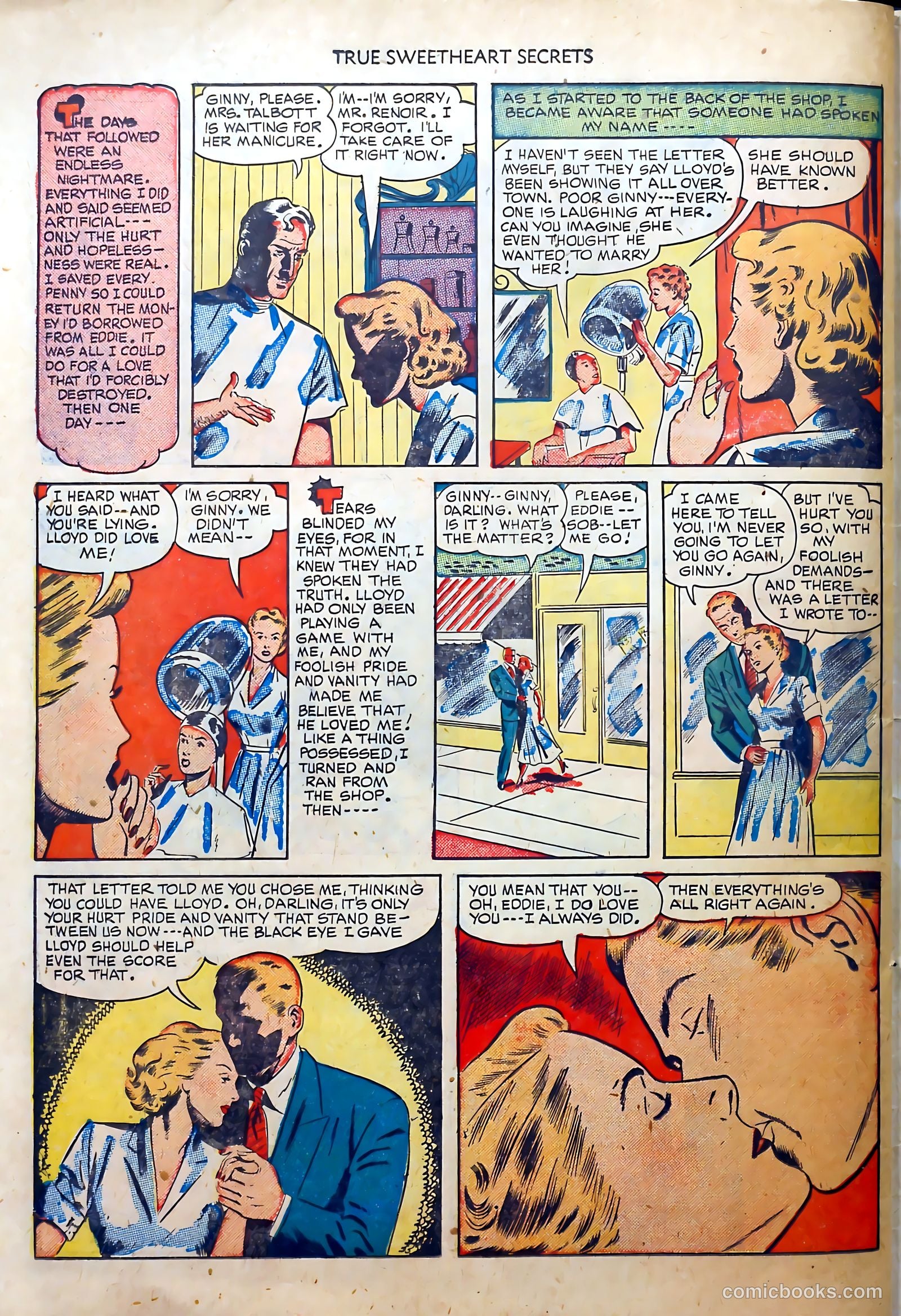 True Sweetheart Secrets #2 (1950) — page 34 of 36