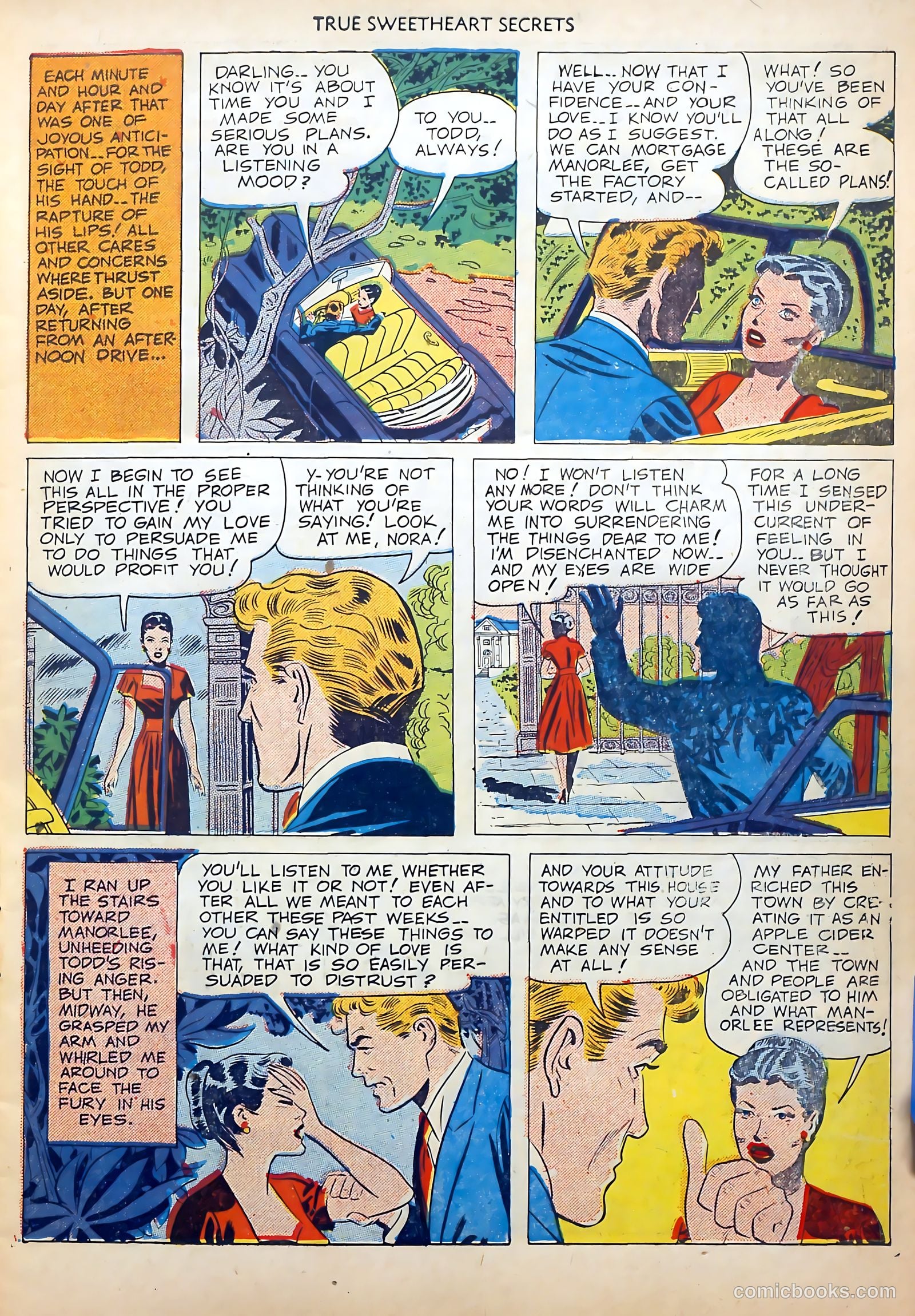 True Sweetheart Secrets #3 (1951) — page 8 of 37