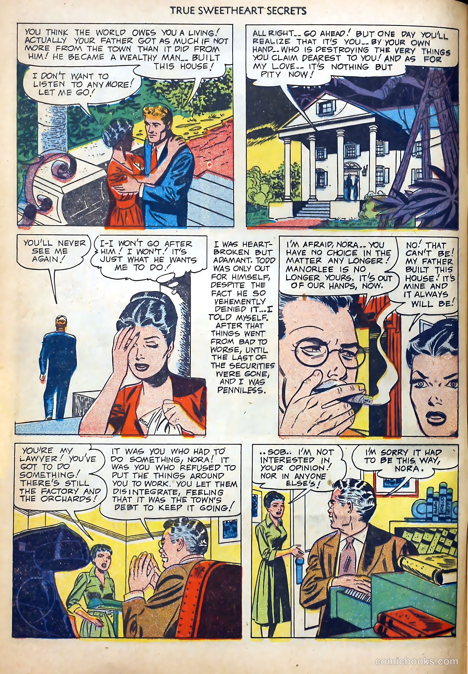 True Sweetheart Secrets #3 (1951) — page 9 of 37