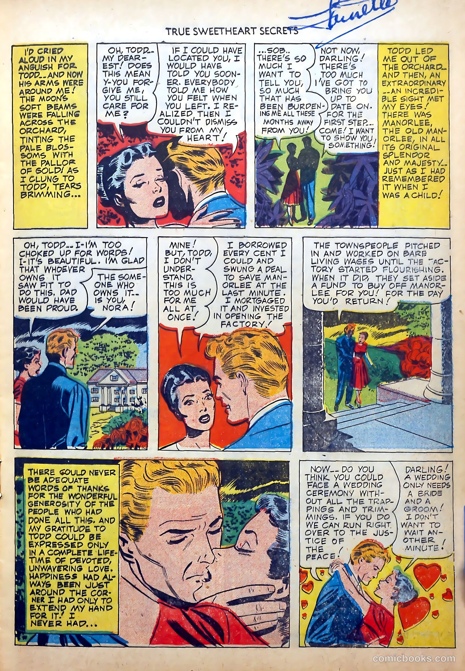 True Sweetheart Secrets #3 (1951) — page 14 of 37