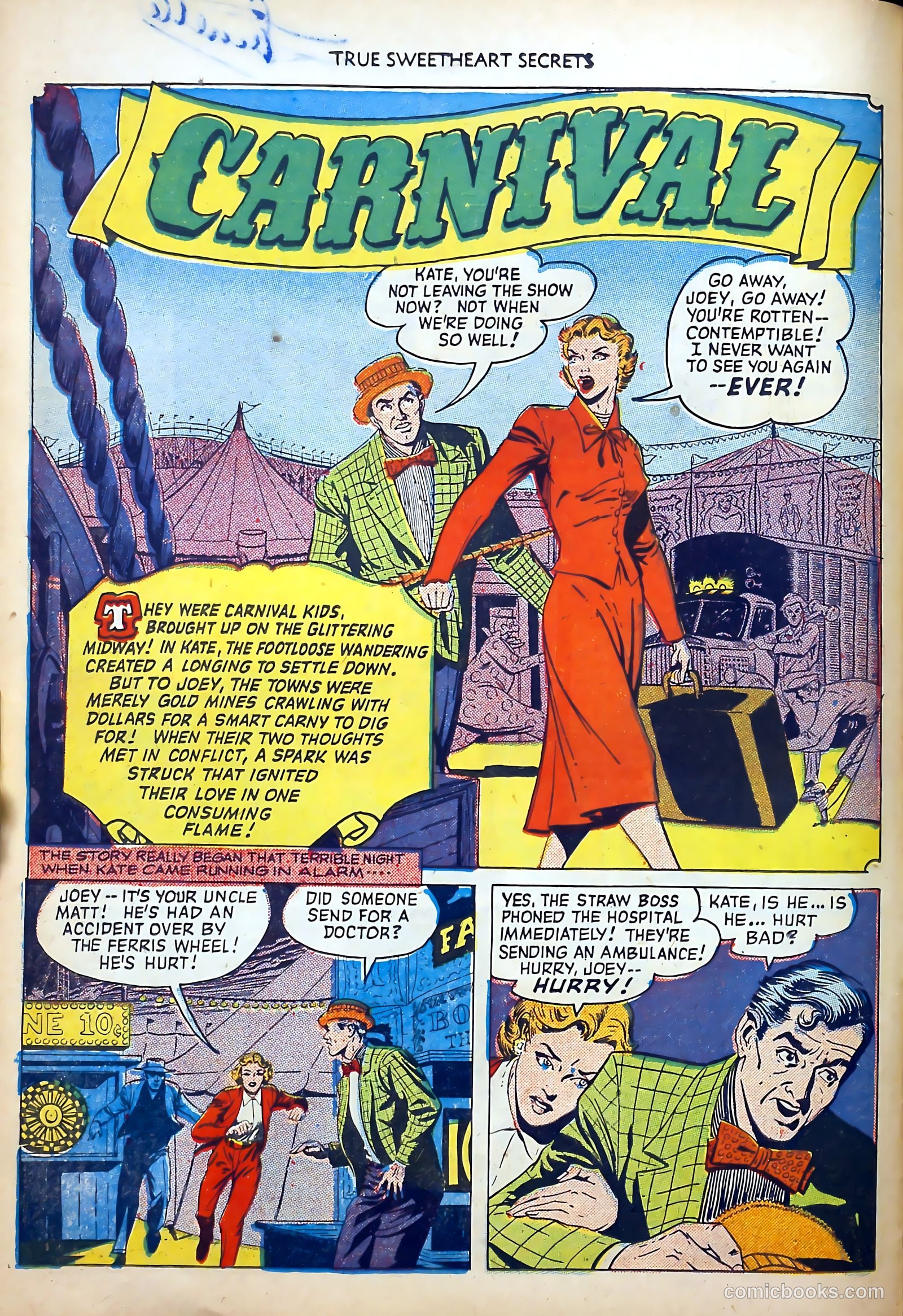 True Sweetheart Secrets #3 (1951) — page 15 of 37