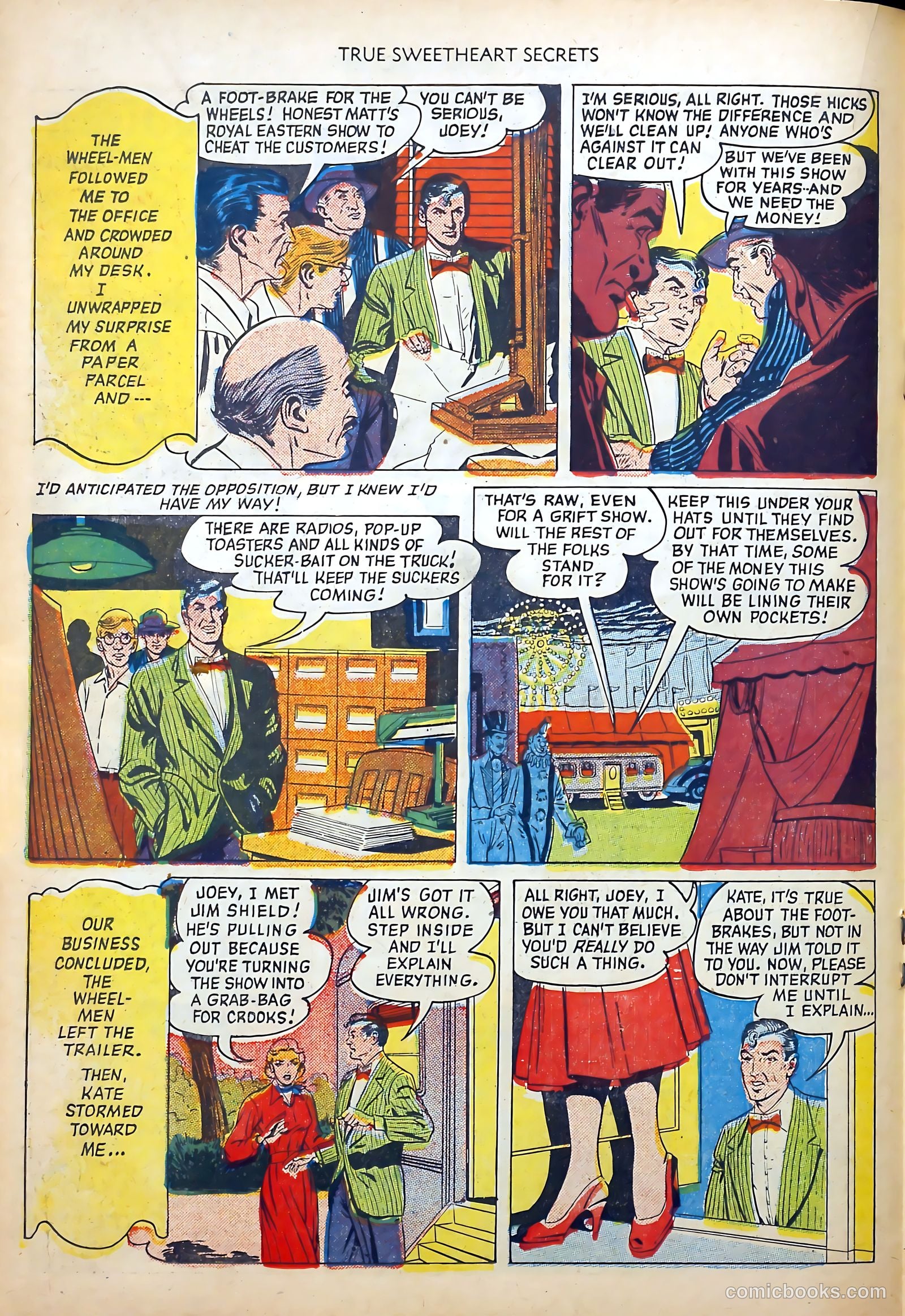 True Sweetheart Secrets #3 (1951) — page 19 of 37