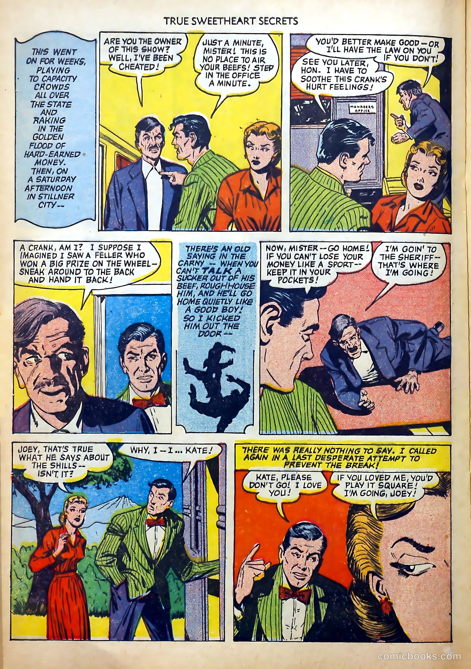 True Sweetheart Secrets #3 (1951) — page 21 of 37