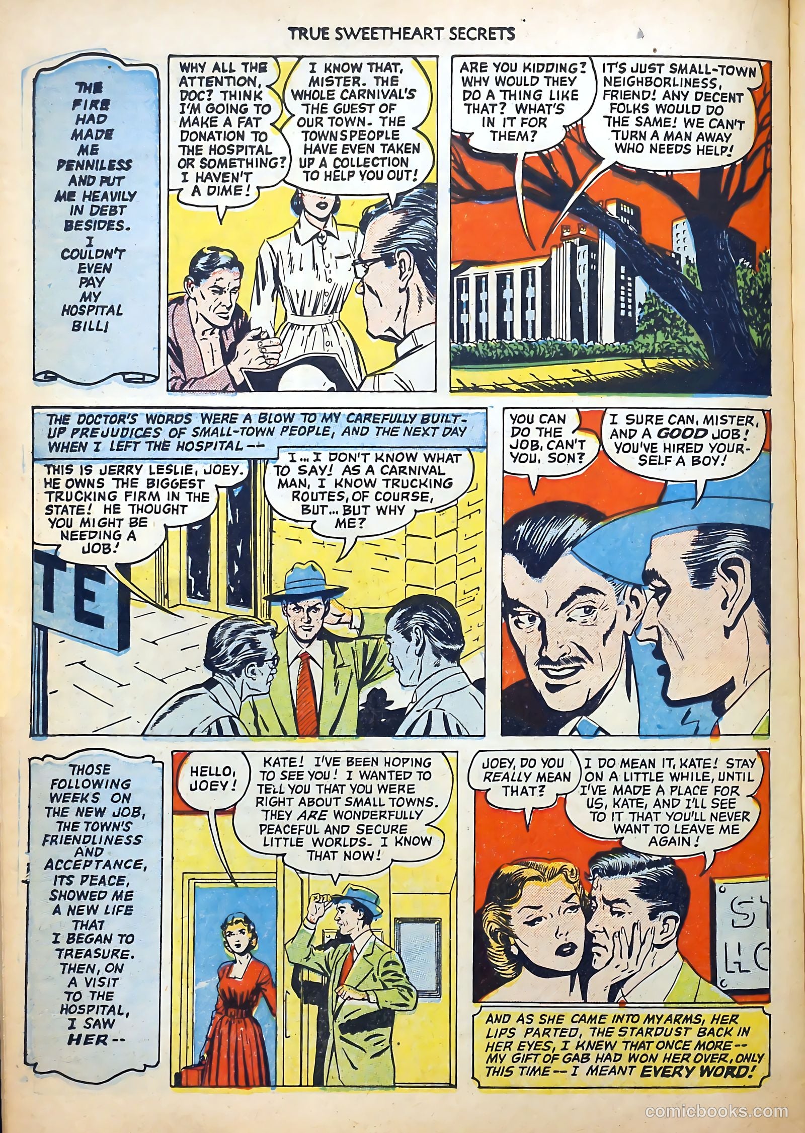 True Sweetheart Secrets #3 (1951) — page 23 of 37