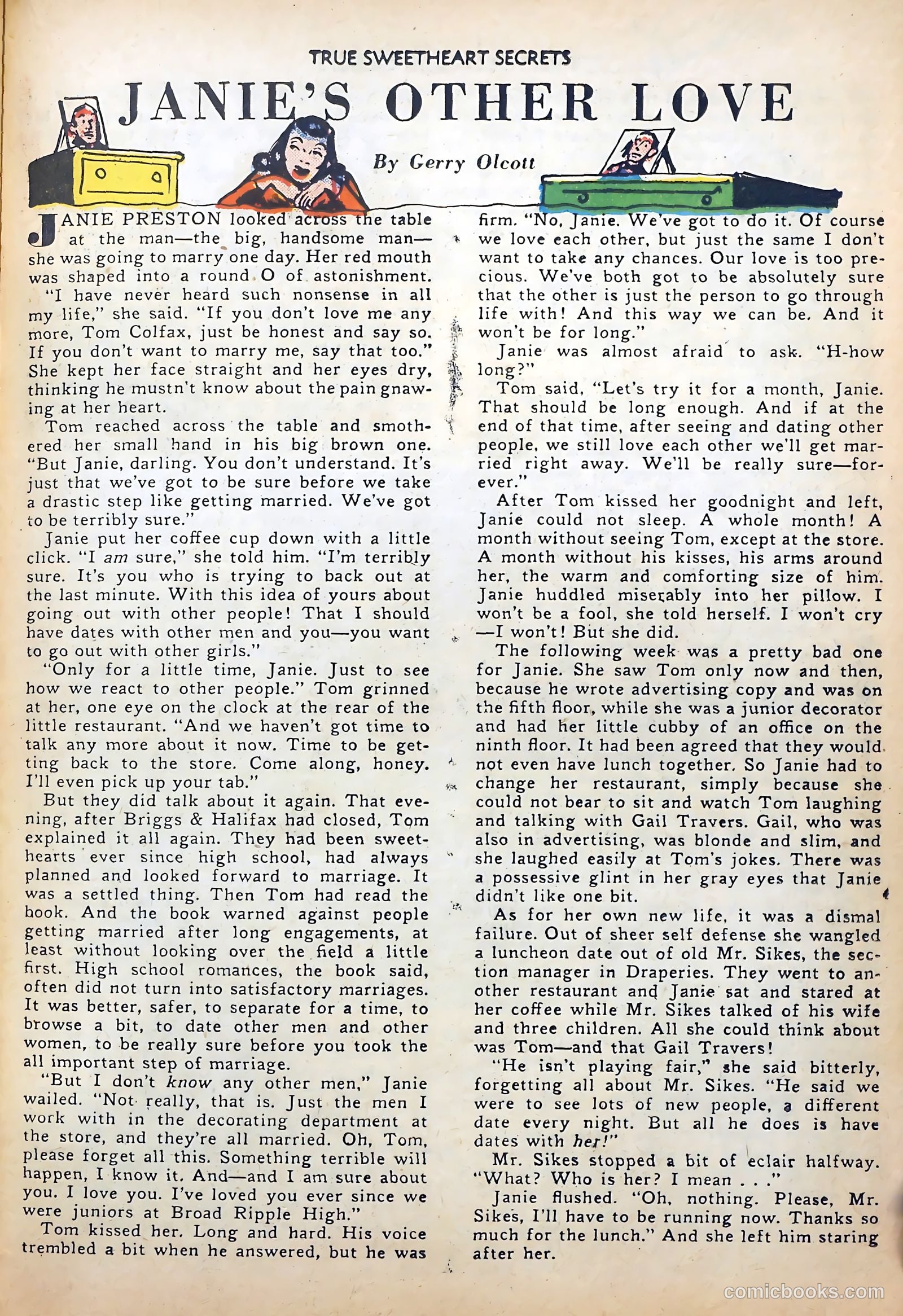 True Sweetheart Secrets #3 (1951) — page 24 of 37