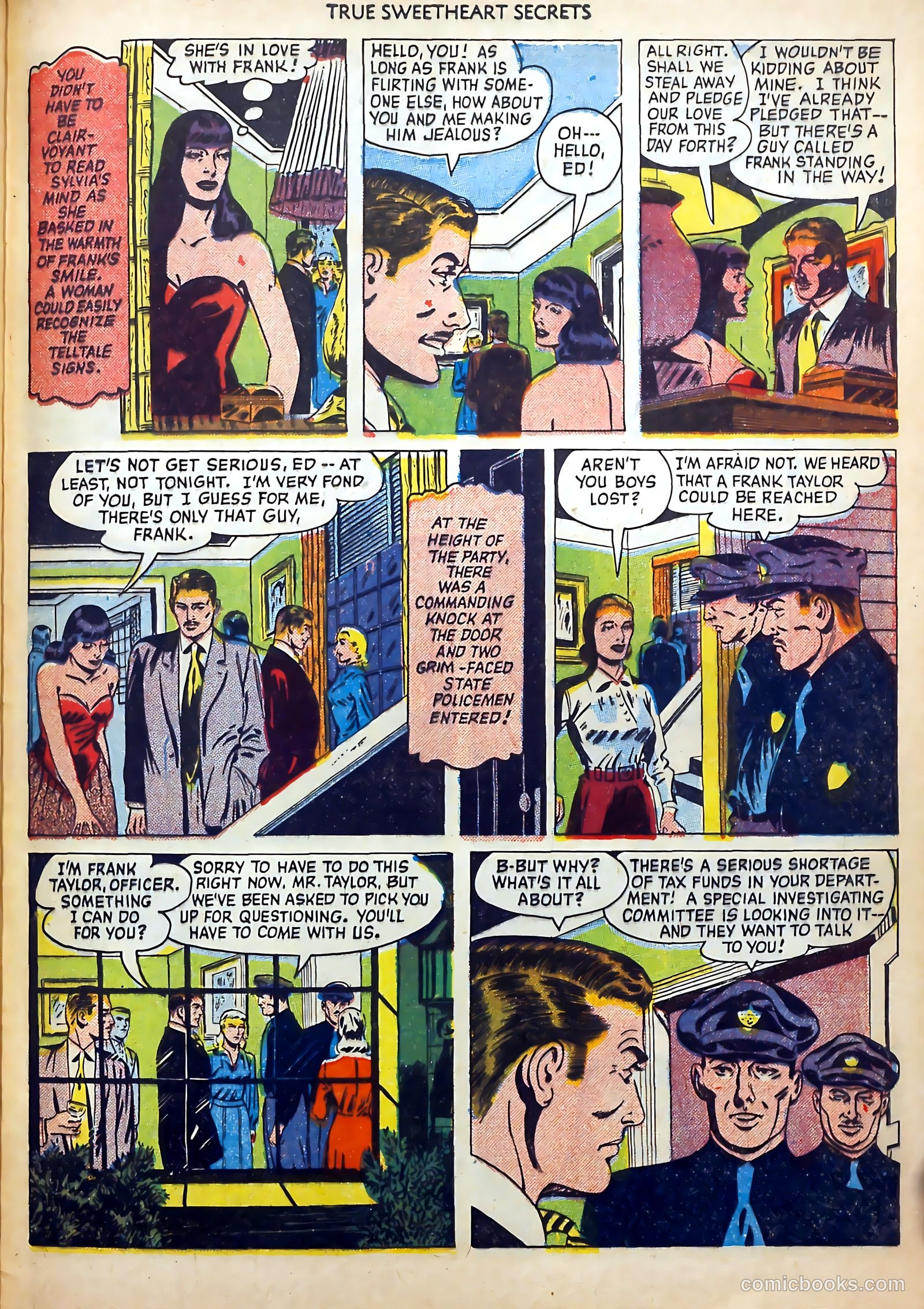 True Sweetheart Secrets #3 (1951) — page 30 of 37