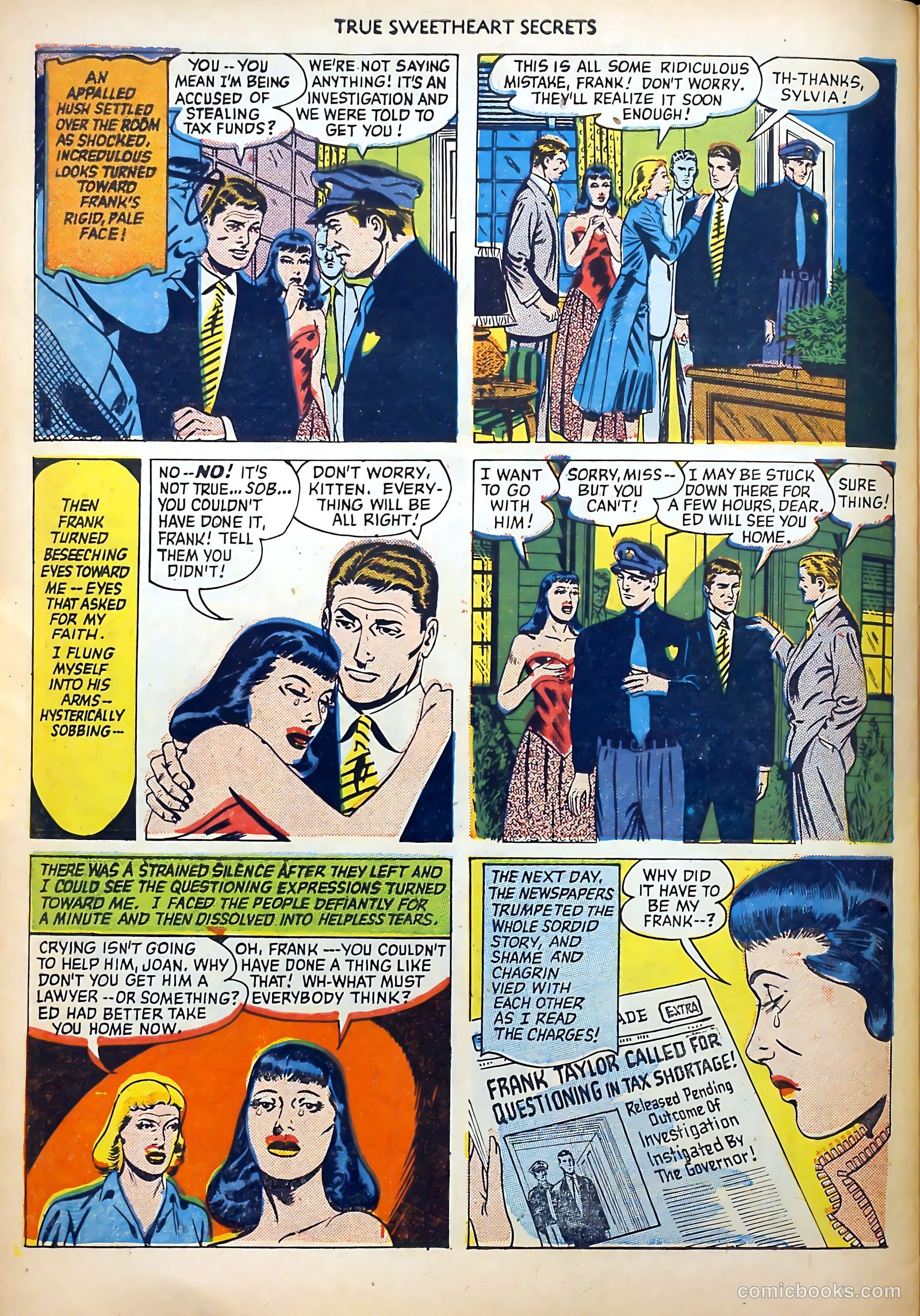 True Sweetheart Secrets #3 (1951) — page 31 of 37