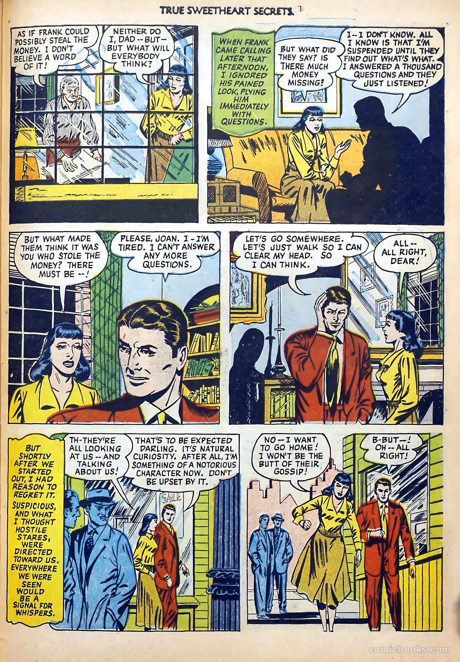 True Sweetheart Secrets #3 (1951) — page 32 of 37