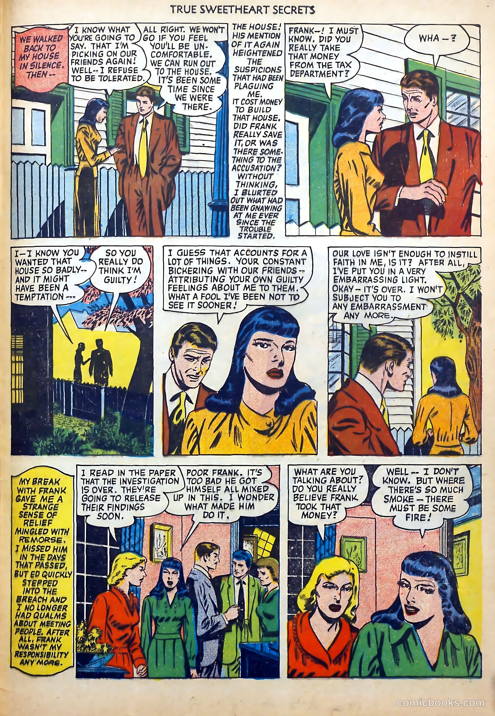 True Sweetheart Secrets #3 (1951) — page 34 of 37