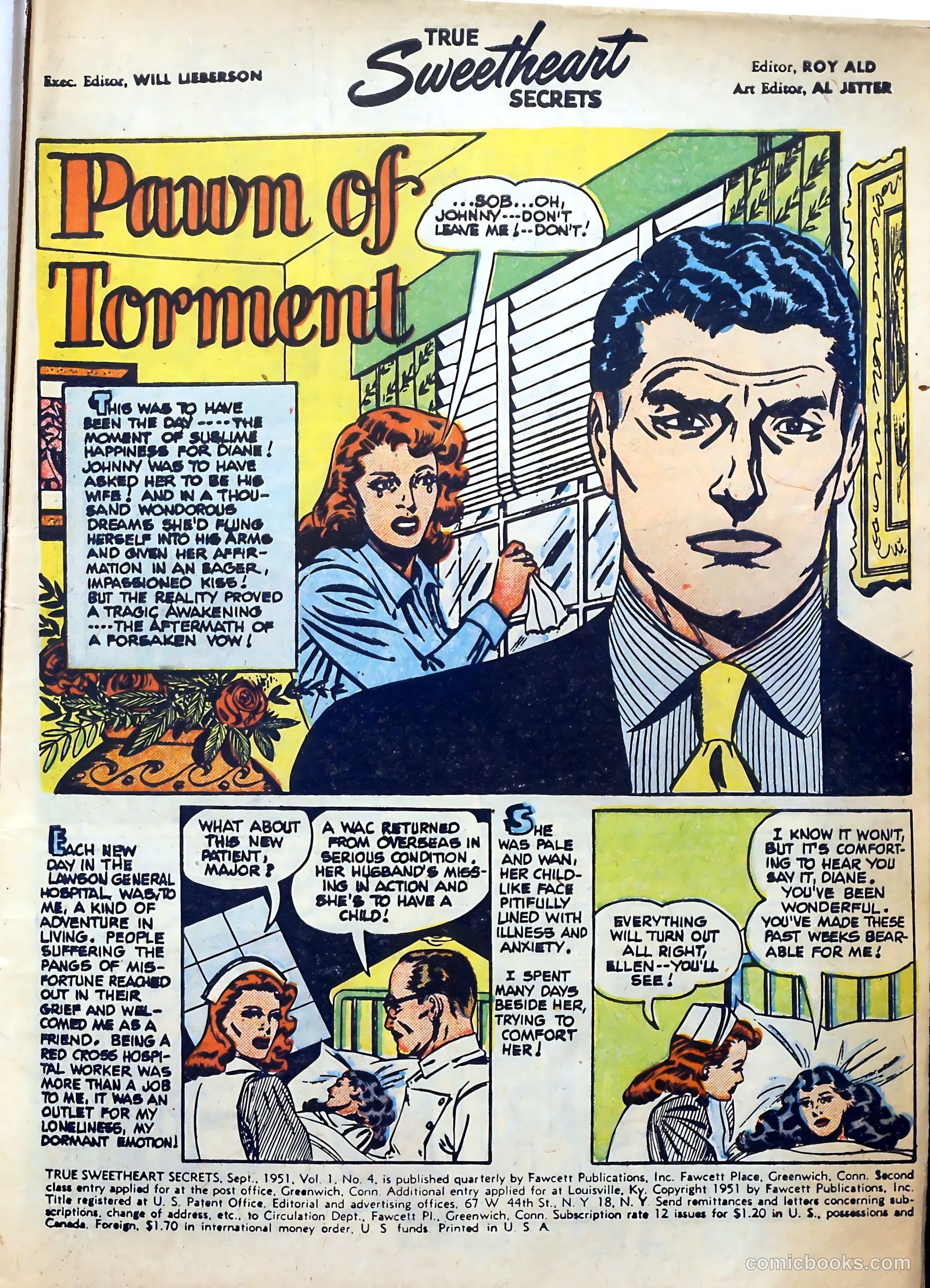 True Sweetheart Secrets #4 (1951) — page 3 of 36