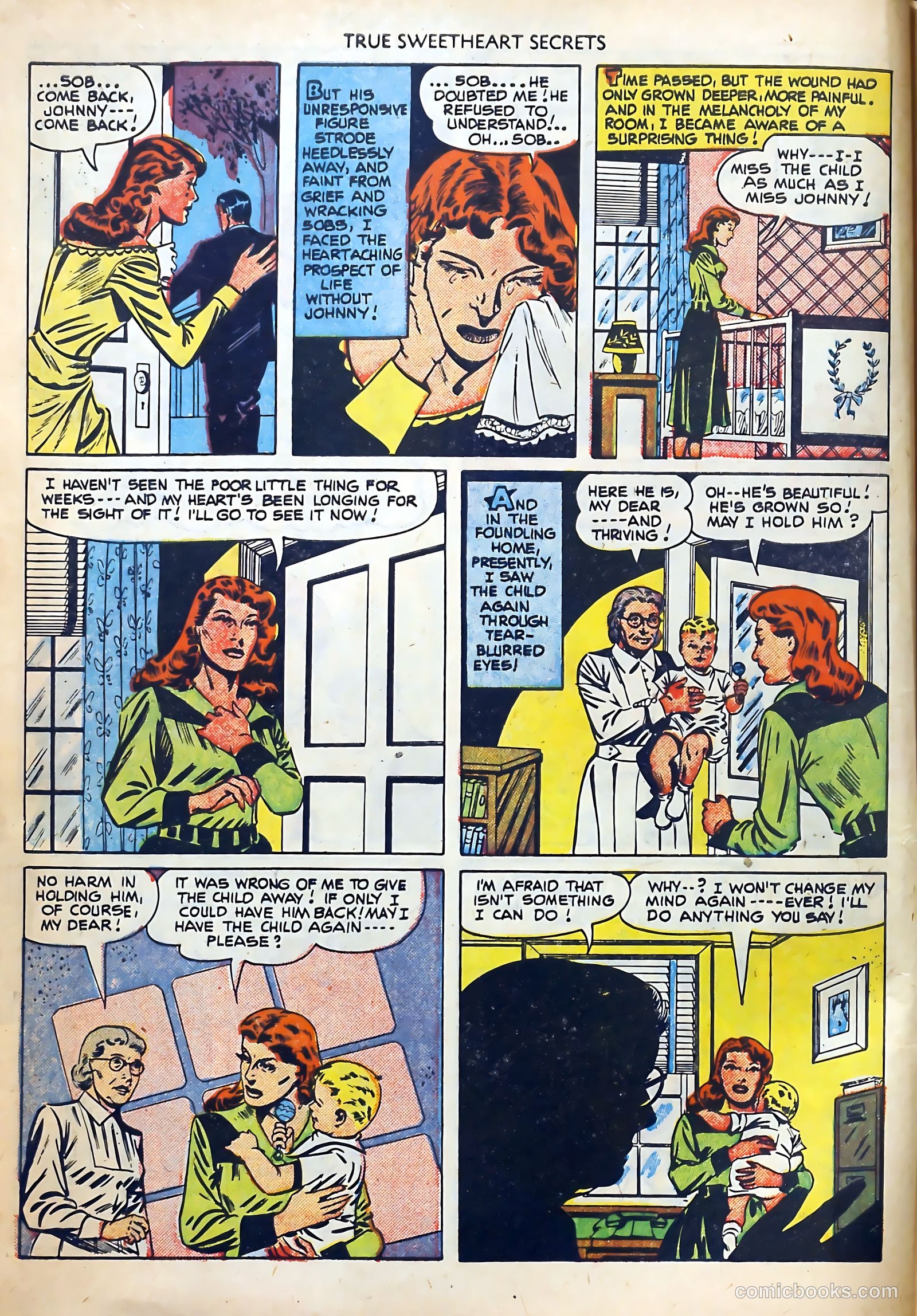 True Sweetheart Secrets #4 (1951) — page 10 of 36